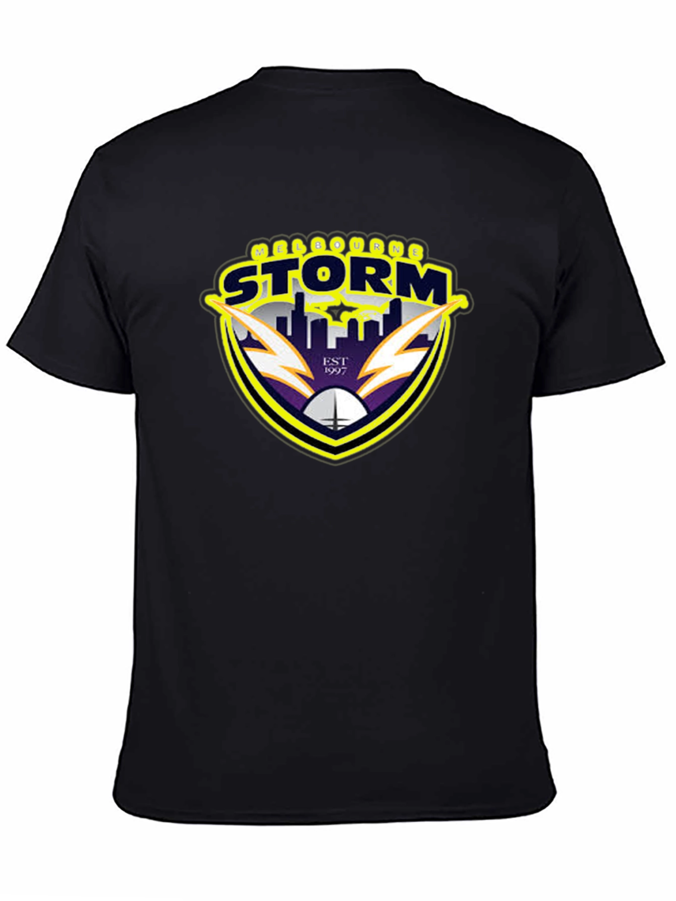 Melbourne Storm Black T-Shirt