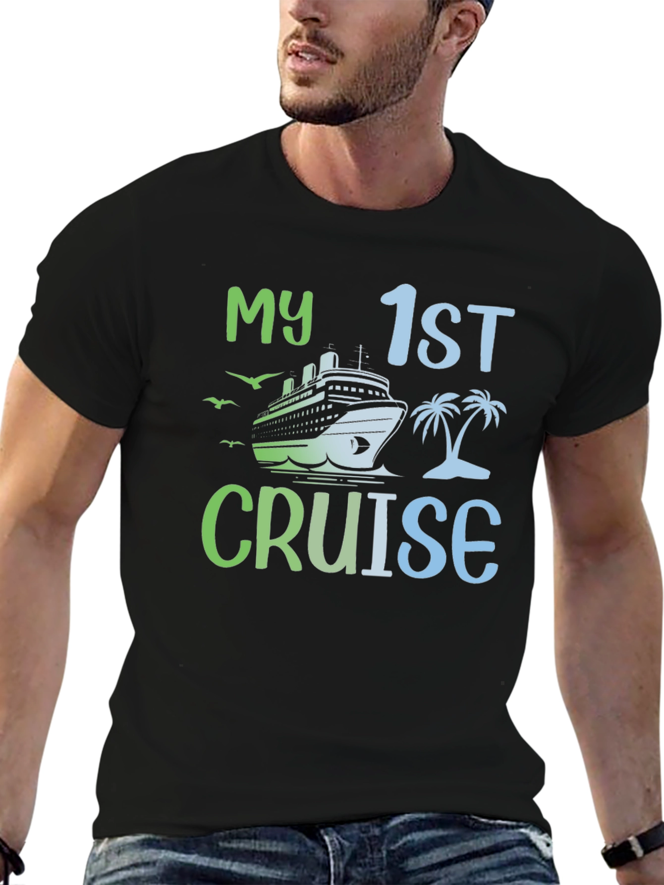 My First Cruise T-Shirt - Vacation Souvenir Tee