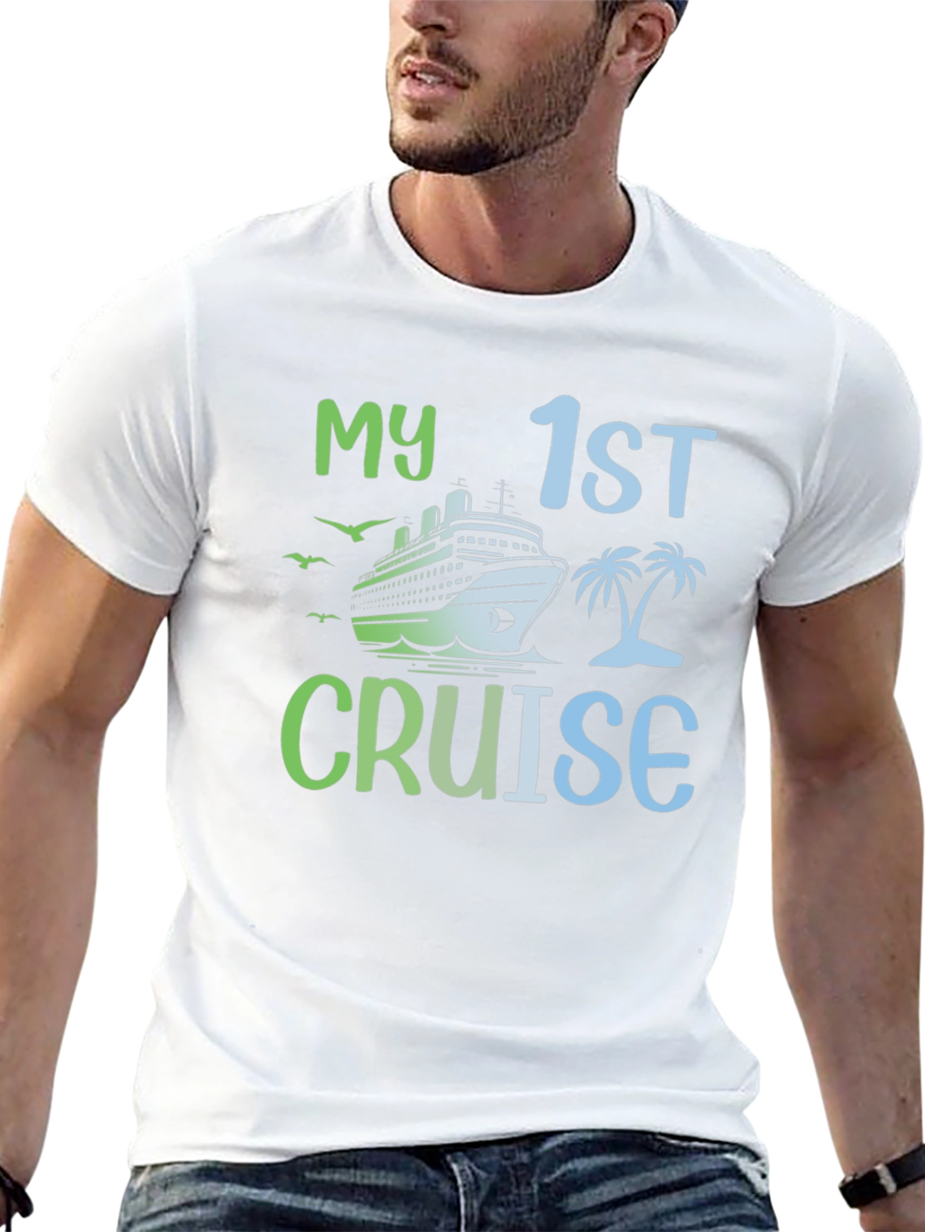 My First Cruise T-Shirt - Vacation Souvenir Tee