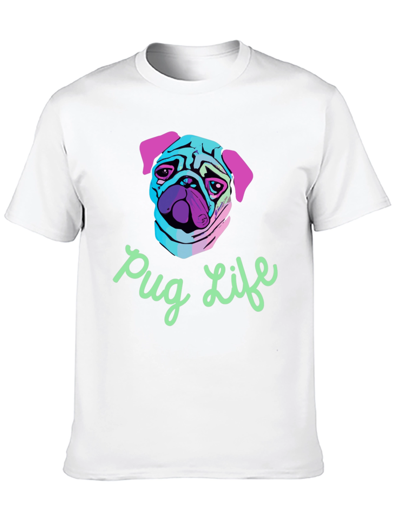 Pug Life Graphic T-Shirt