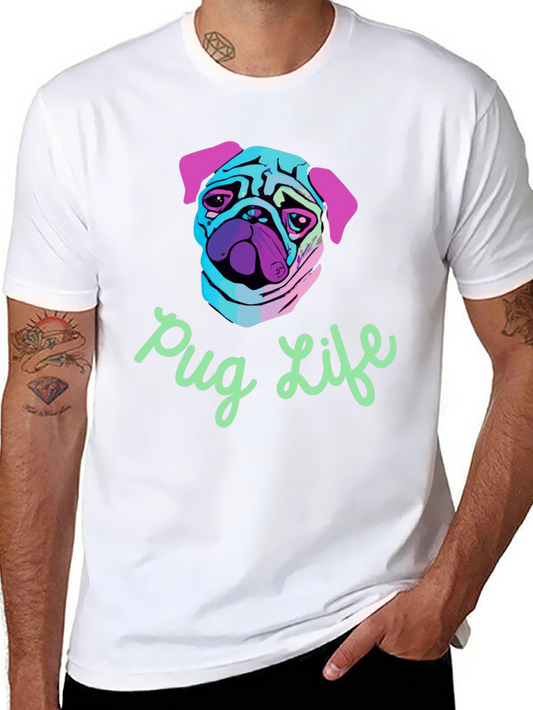 Pug Life Graphic T-Shirt