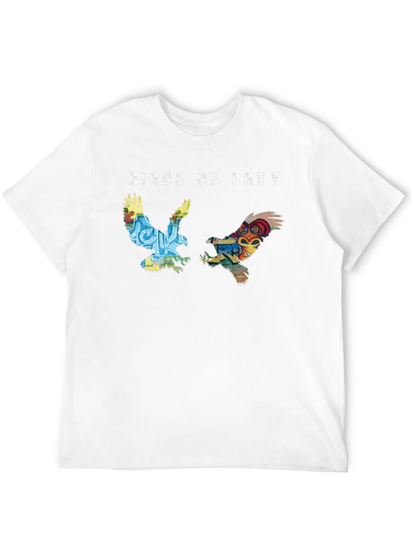 Birds of Prey Graphic T-Shirt Black