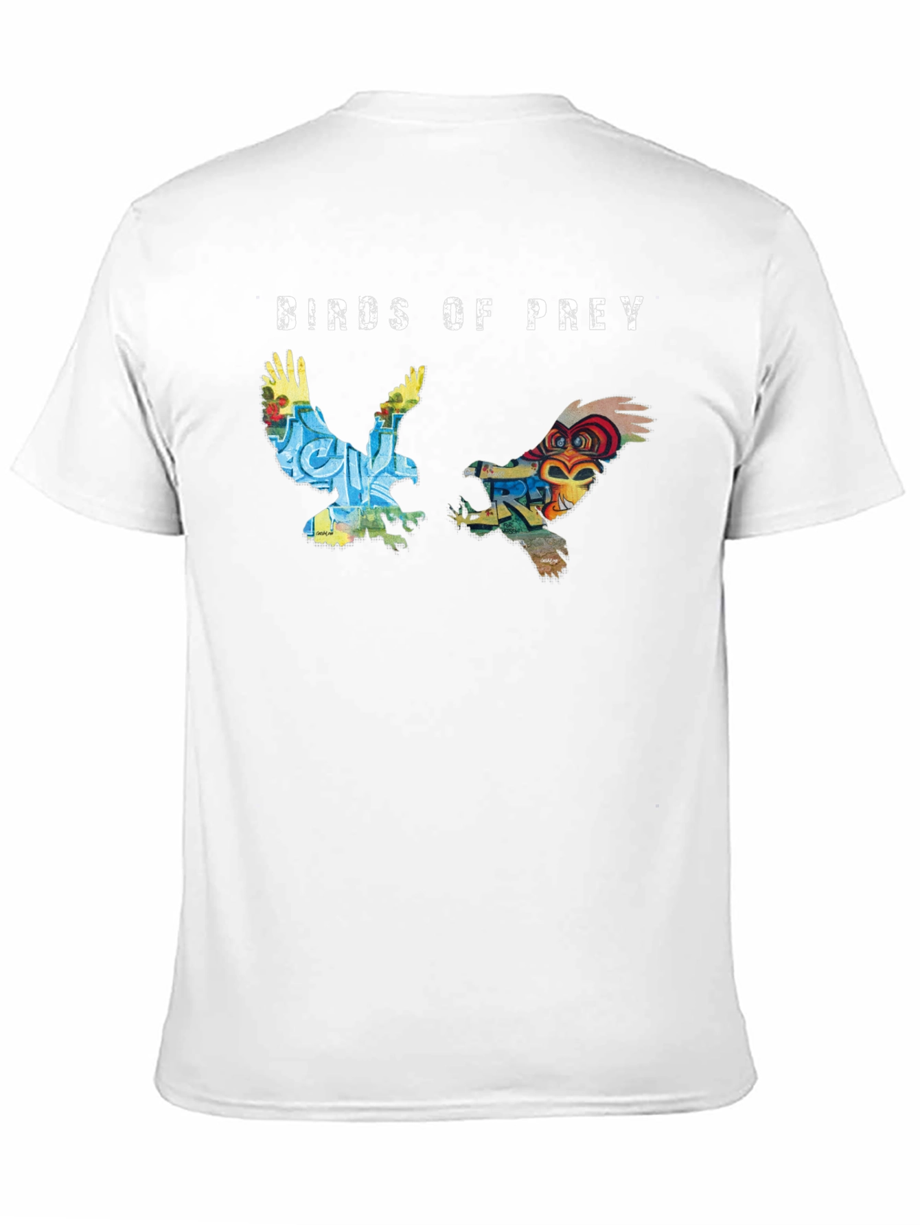 Birds of Prey Graphic T-Shirt Black