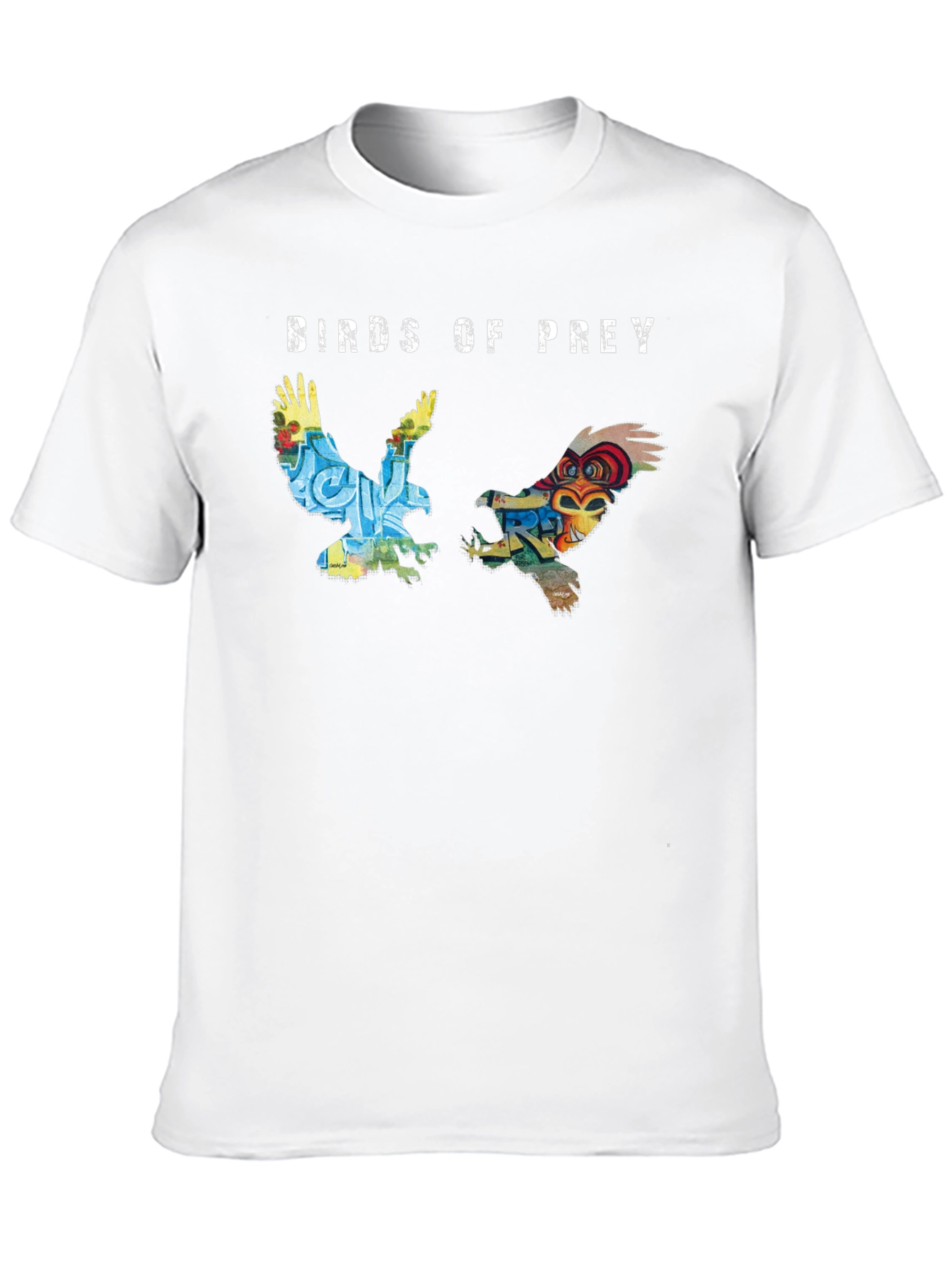 Birds of Prey Graphic T-Shirt Black
