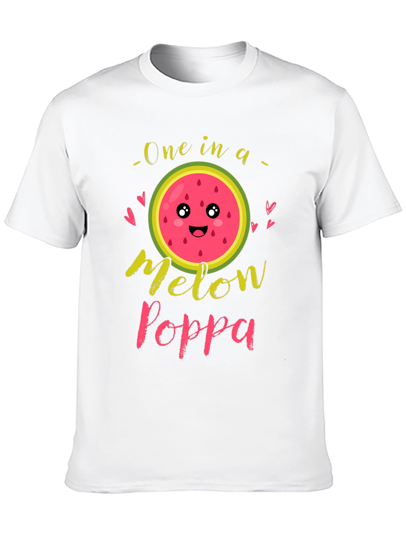 One in a Melon Poppa Black T-Shirt