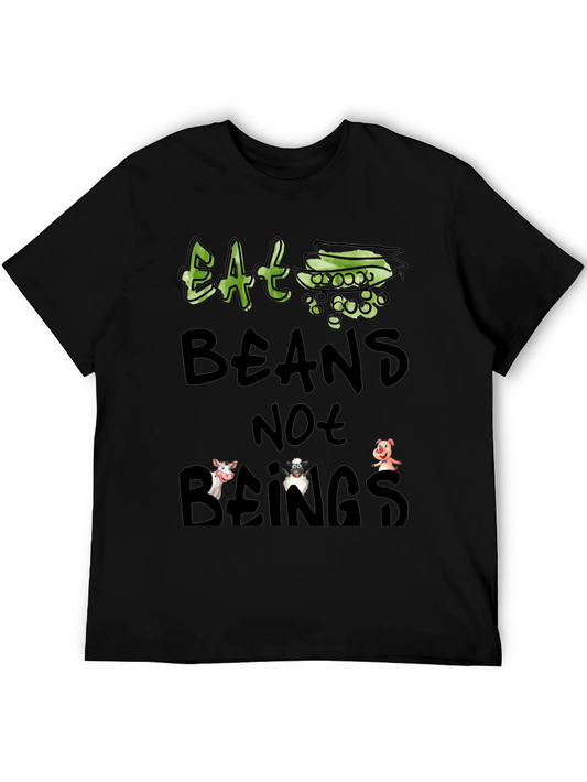 Eat Beans Not Beings Vegan T-Shirt