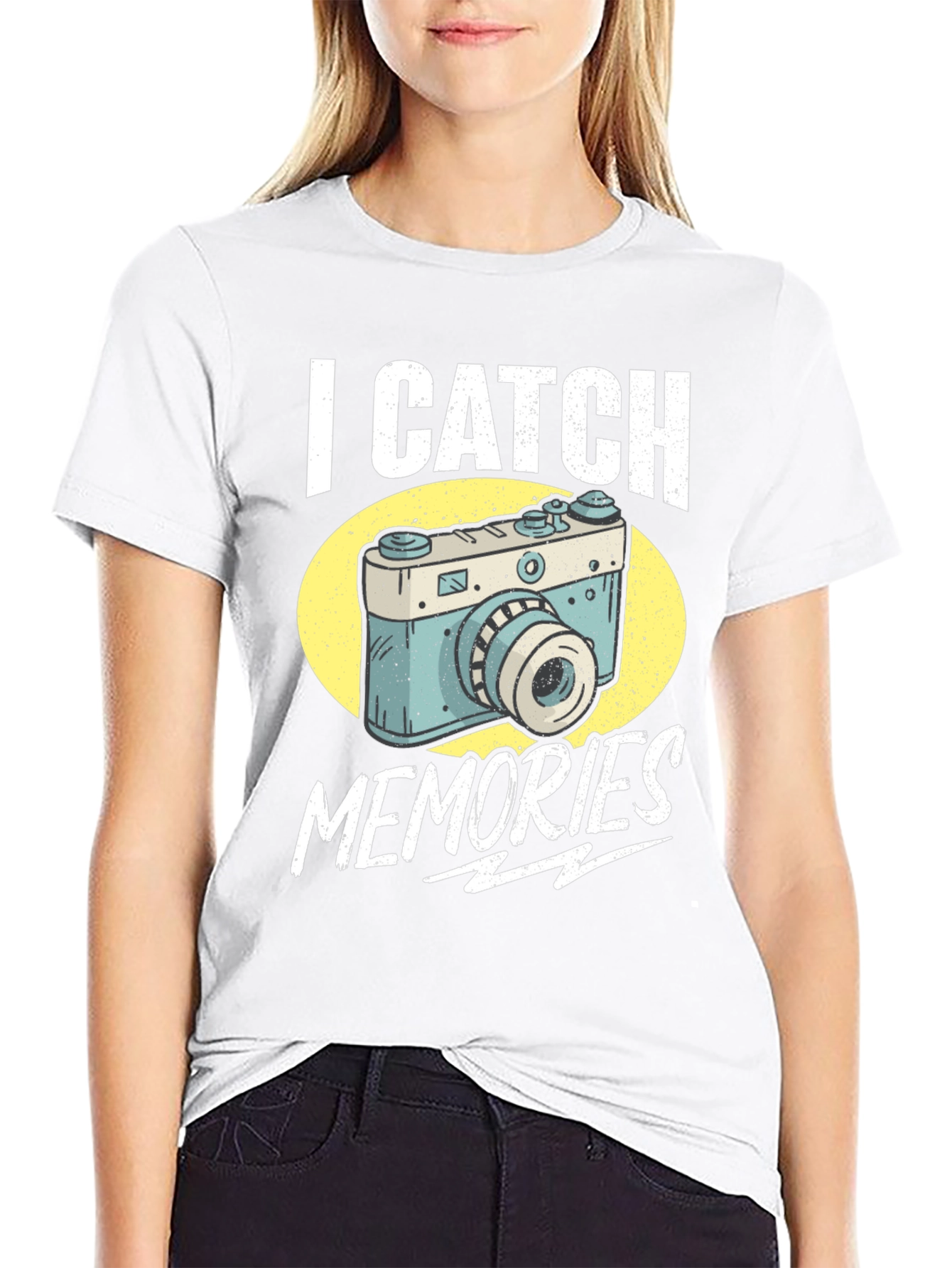 I Catch Memories Camera Graphic Tee