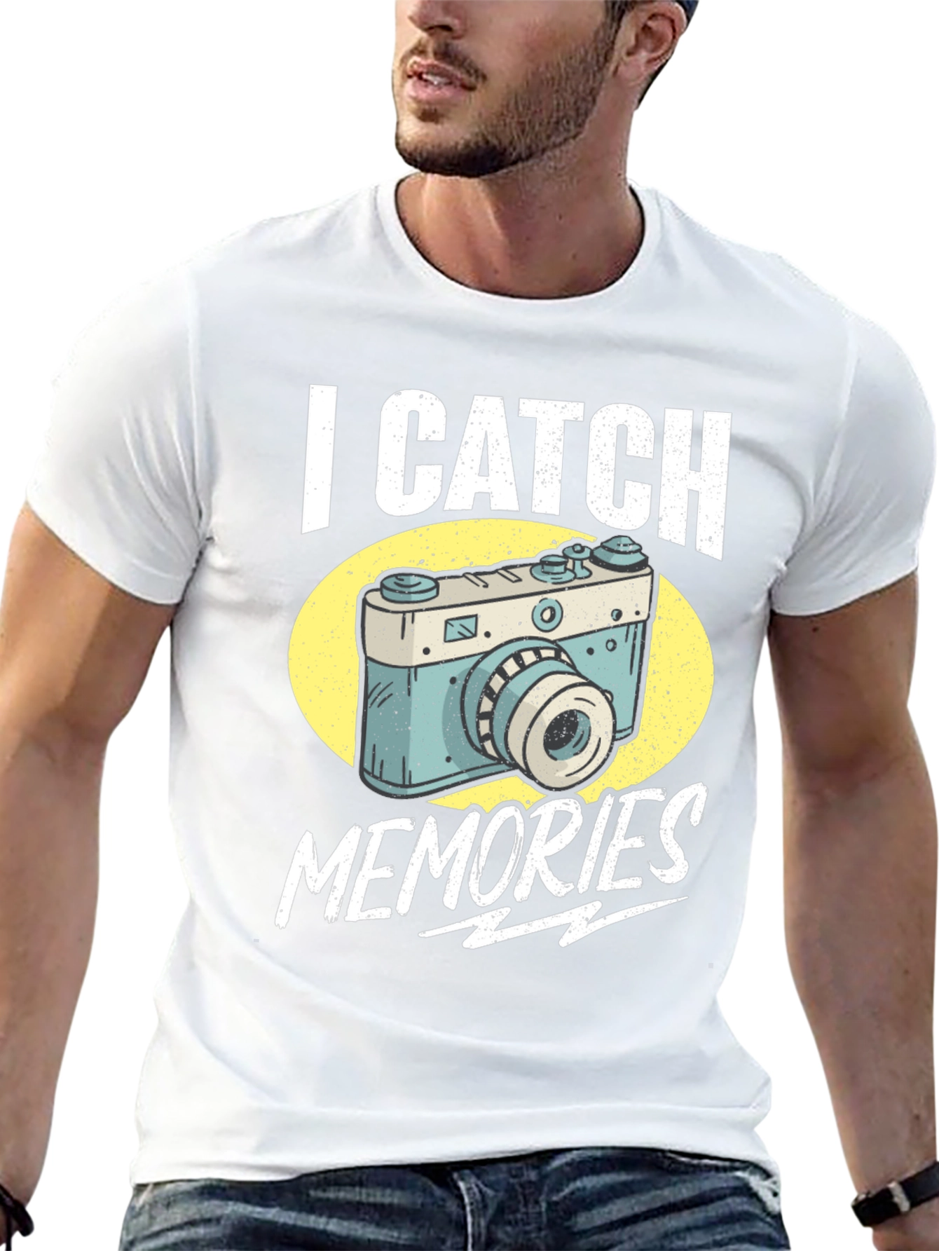 I Catch Memories Camera Graphic Tee