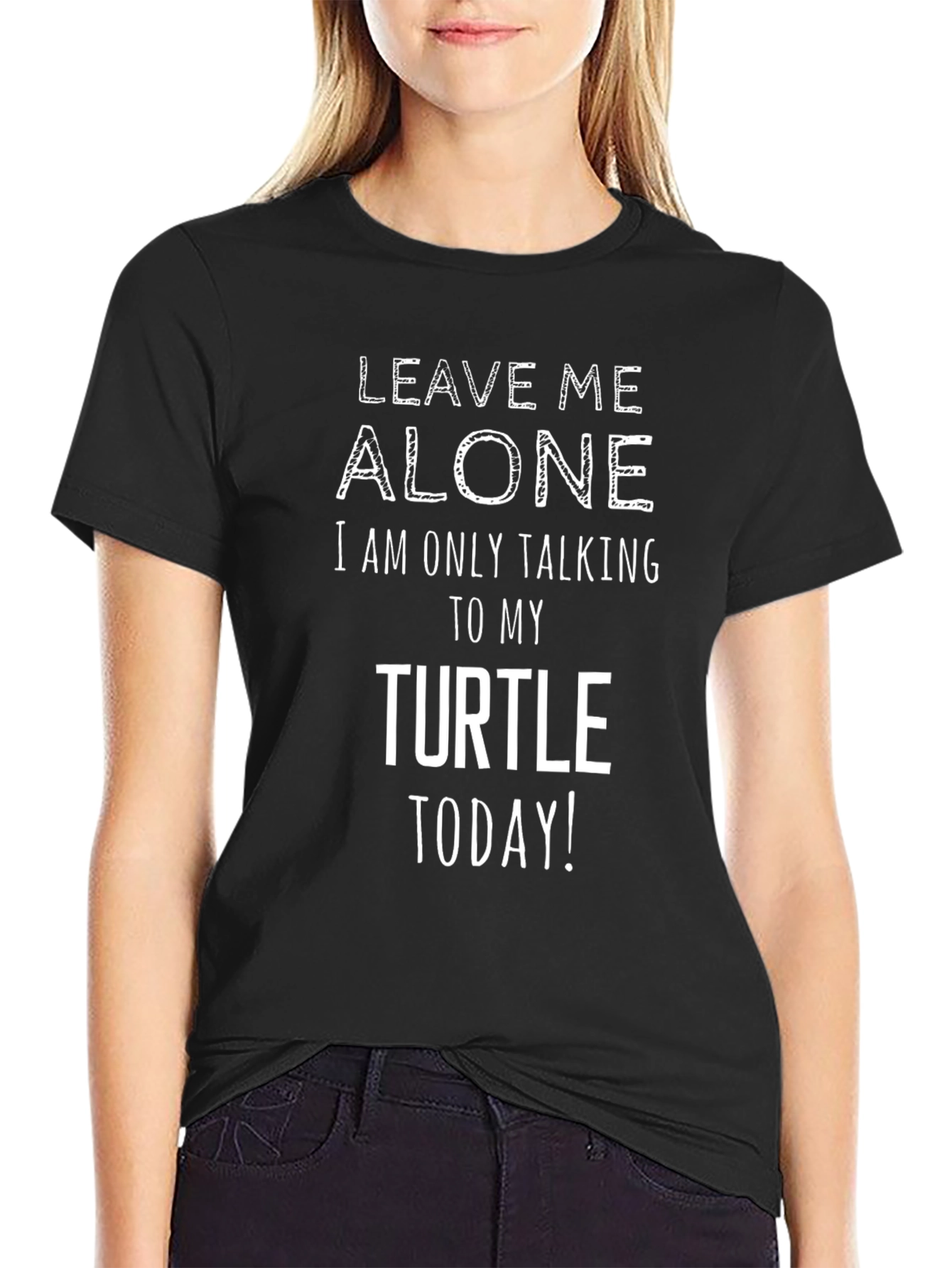 Leave Me Alone Turtle T-Shirt