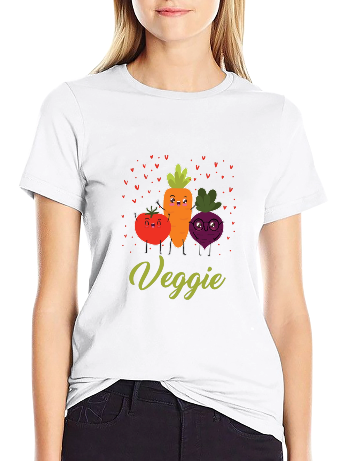 Veggie Friends Graphic T-Shirt - Cute & Stylish
