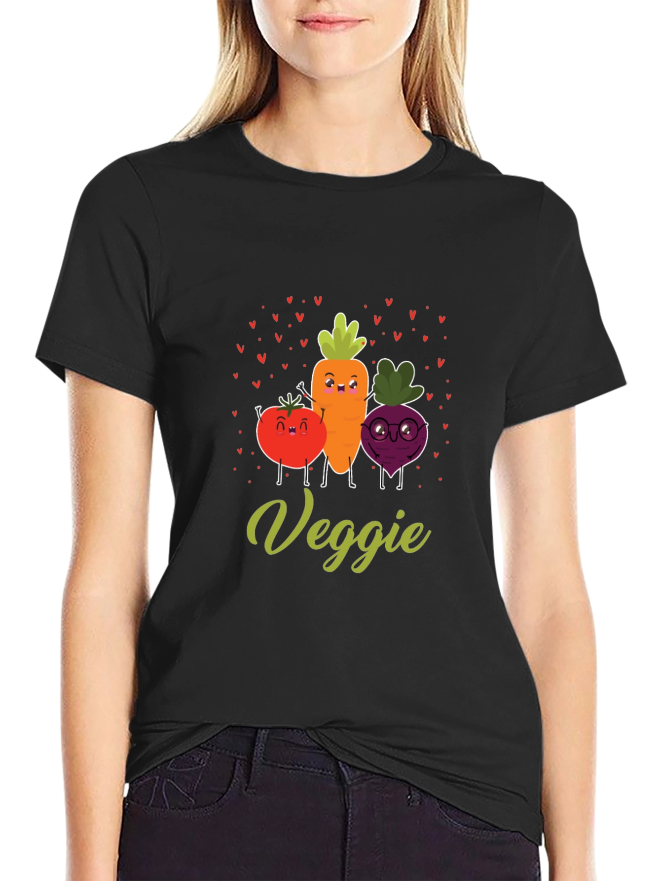 Veggie Friends Graphic T-Shirt - Cute & Stylish