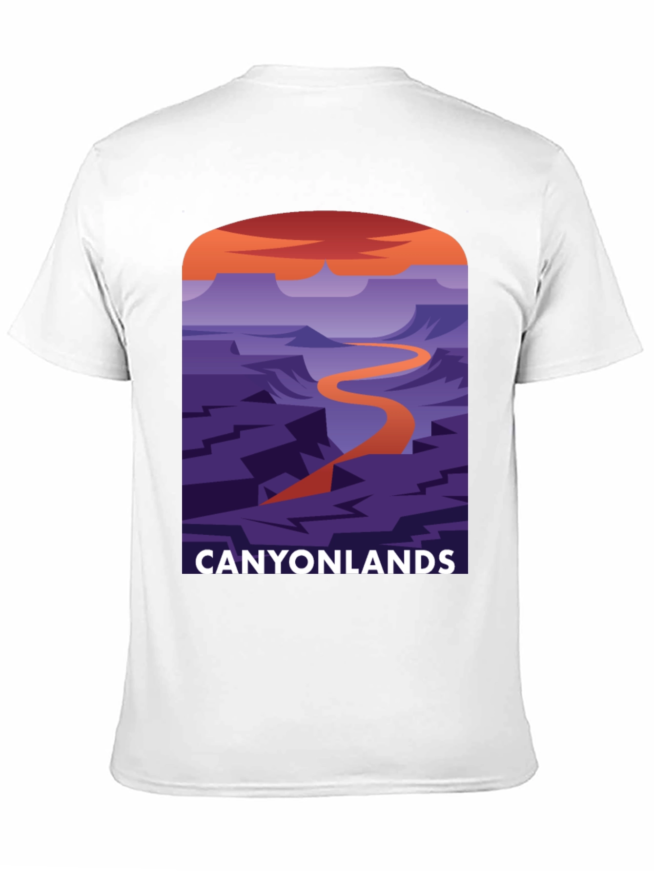 Canyonlands Graphic Tee - Black Cotton Blend