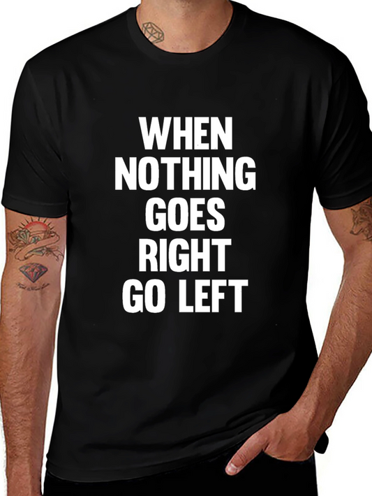 Go Left Graphic T-Shirt