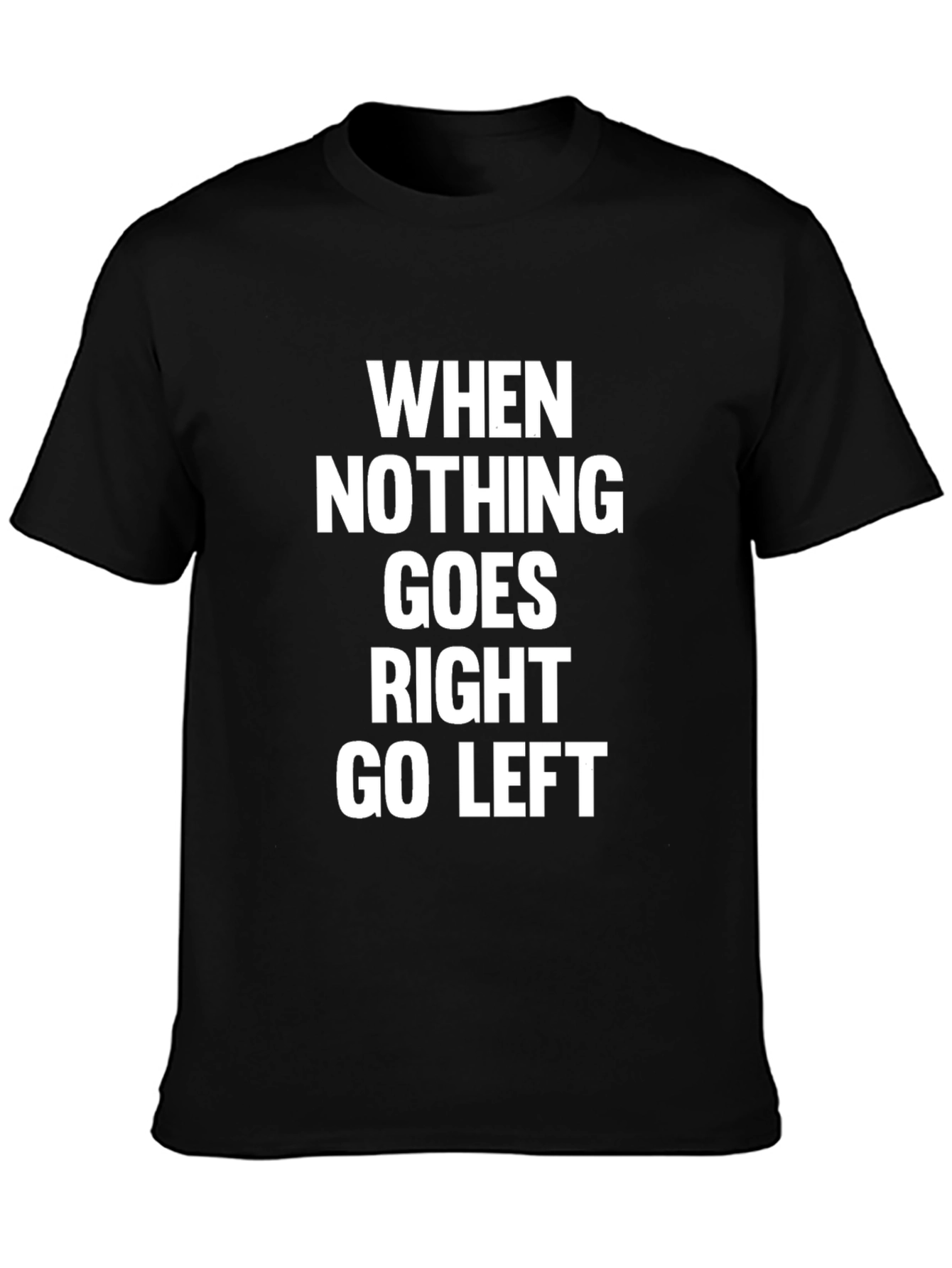 Go Left Graphic T-Shirt