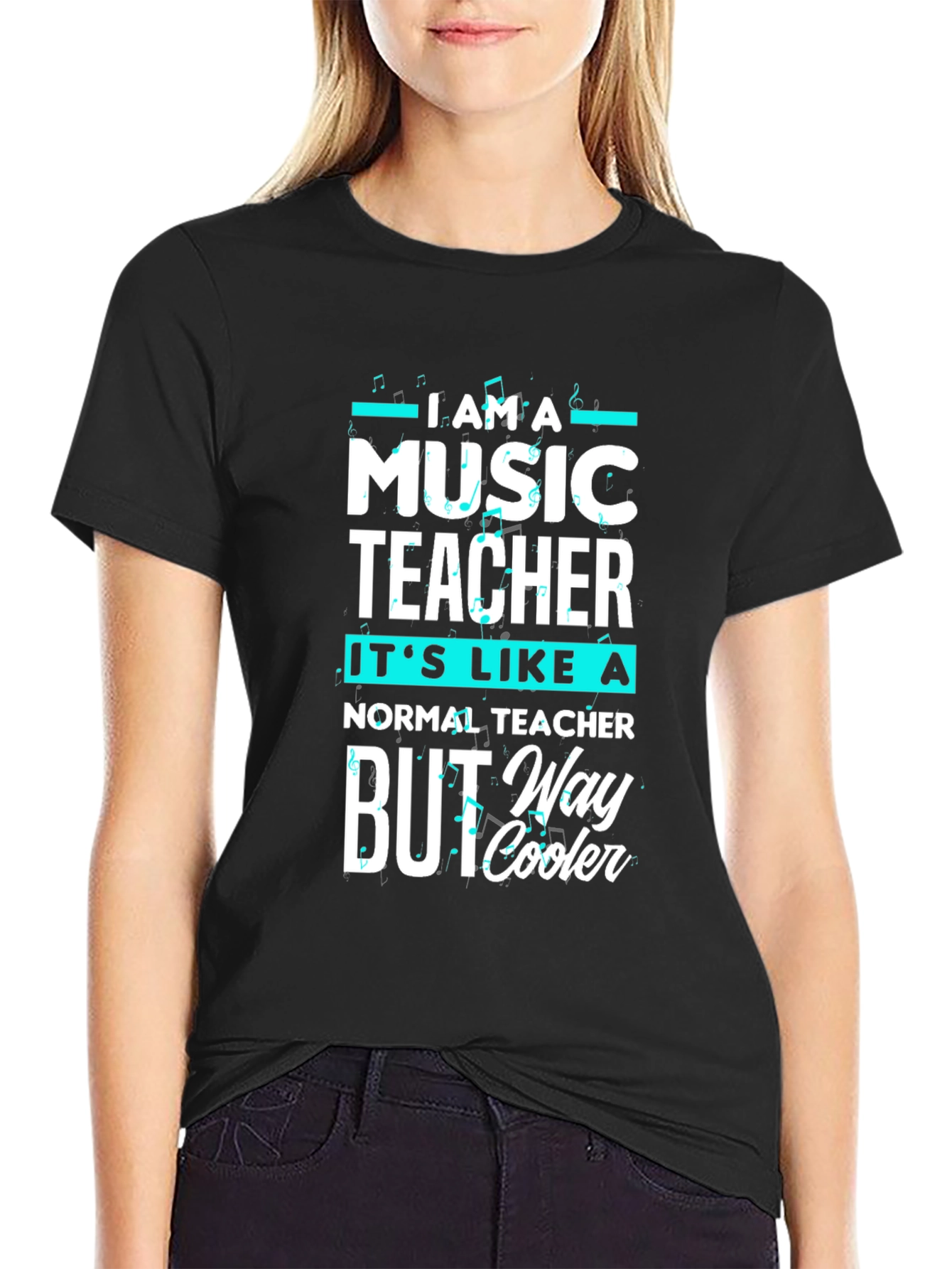 Music Teacher T-Shirt - Way Cooler Graphic Tee