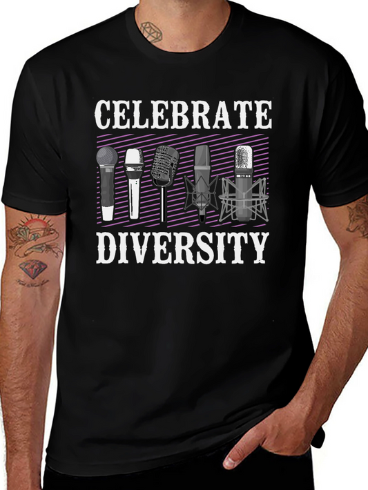 Celebrate Diversity Graphic T-Shirt