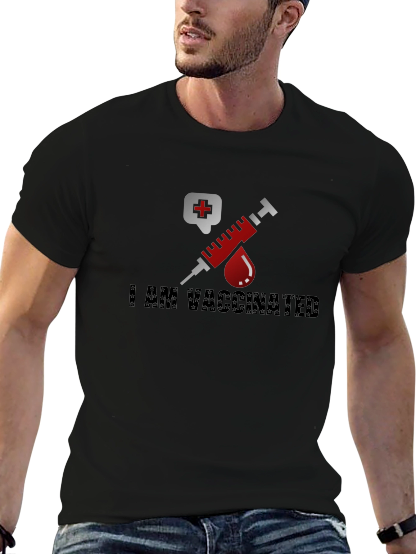 I Am Vaccinated Graphic T-Shirt