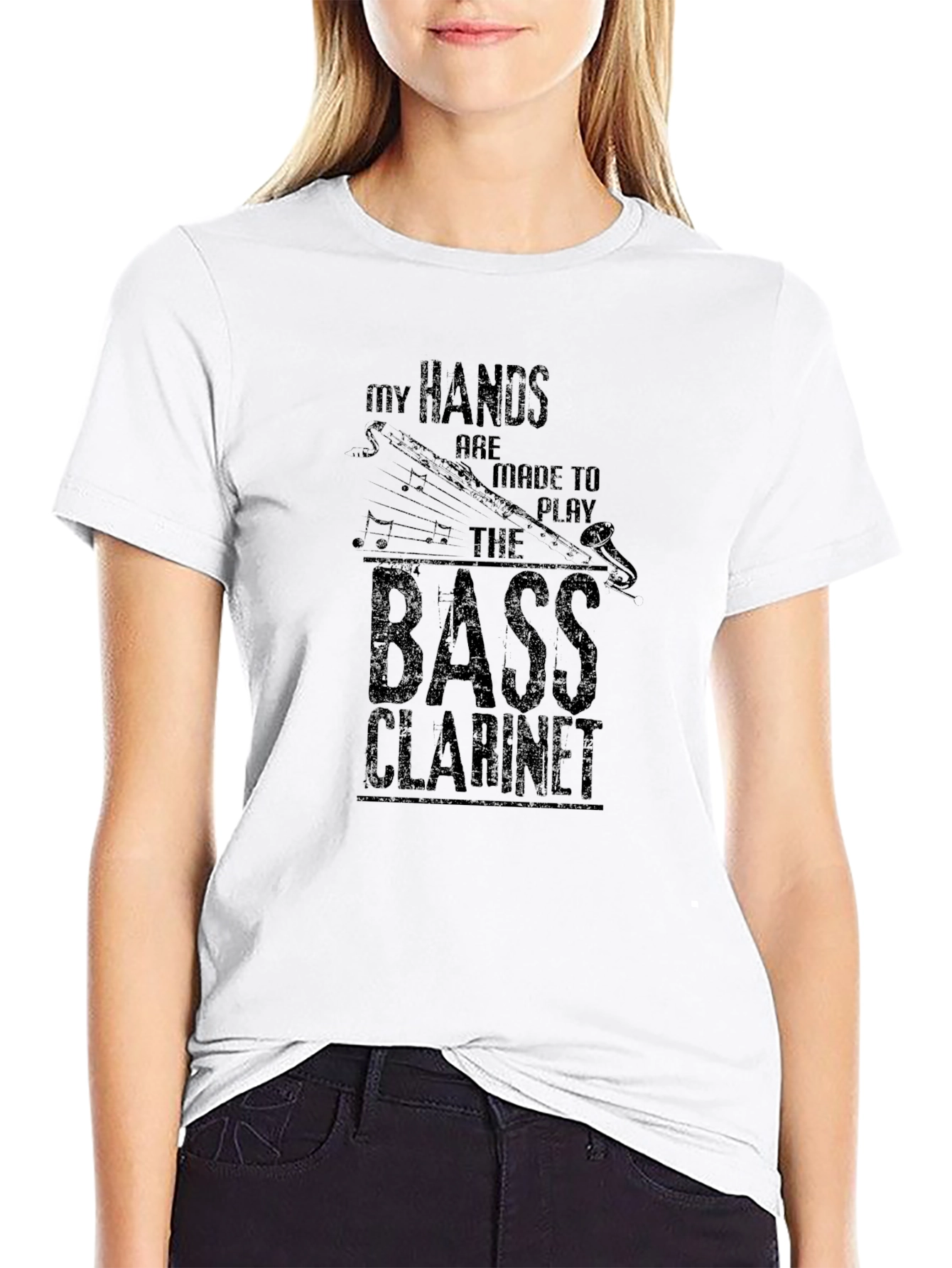 Bass Clarinet Player T-Shirt: Music Lover Tee