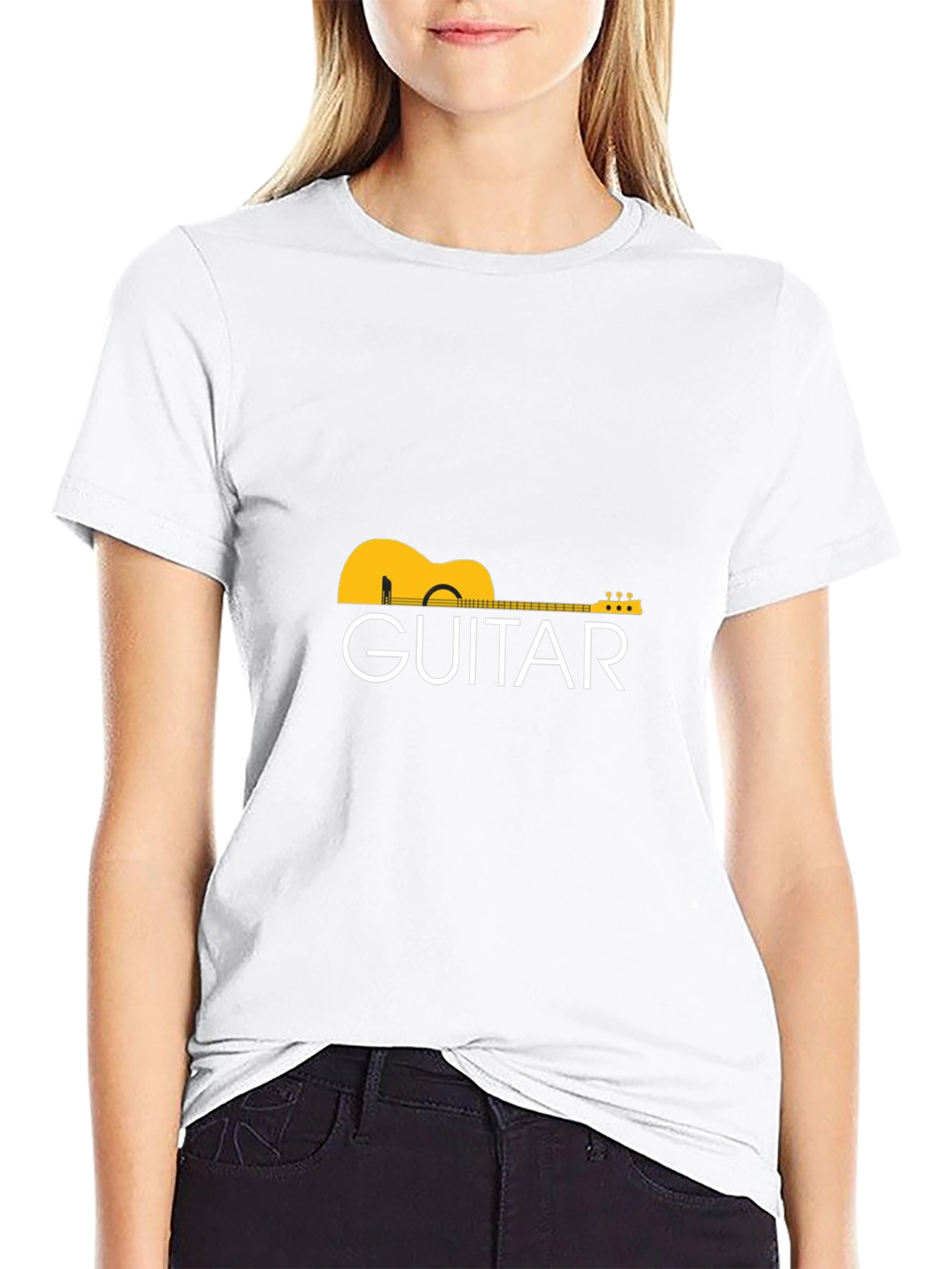 Guitar Graphic Tee - Classic Comfort