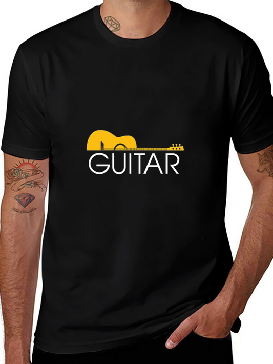 Guitar Graphic Tee - Classic Comfort