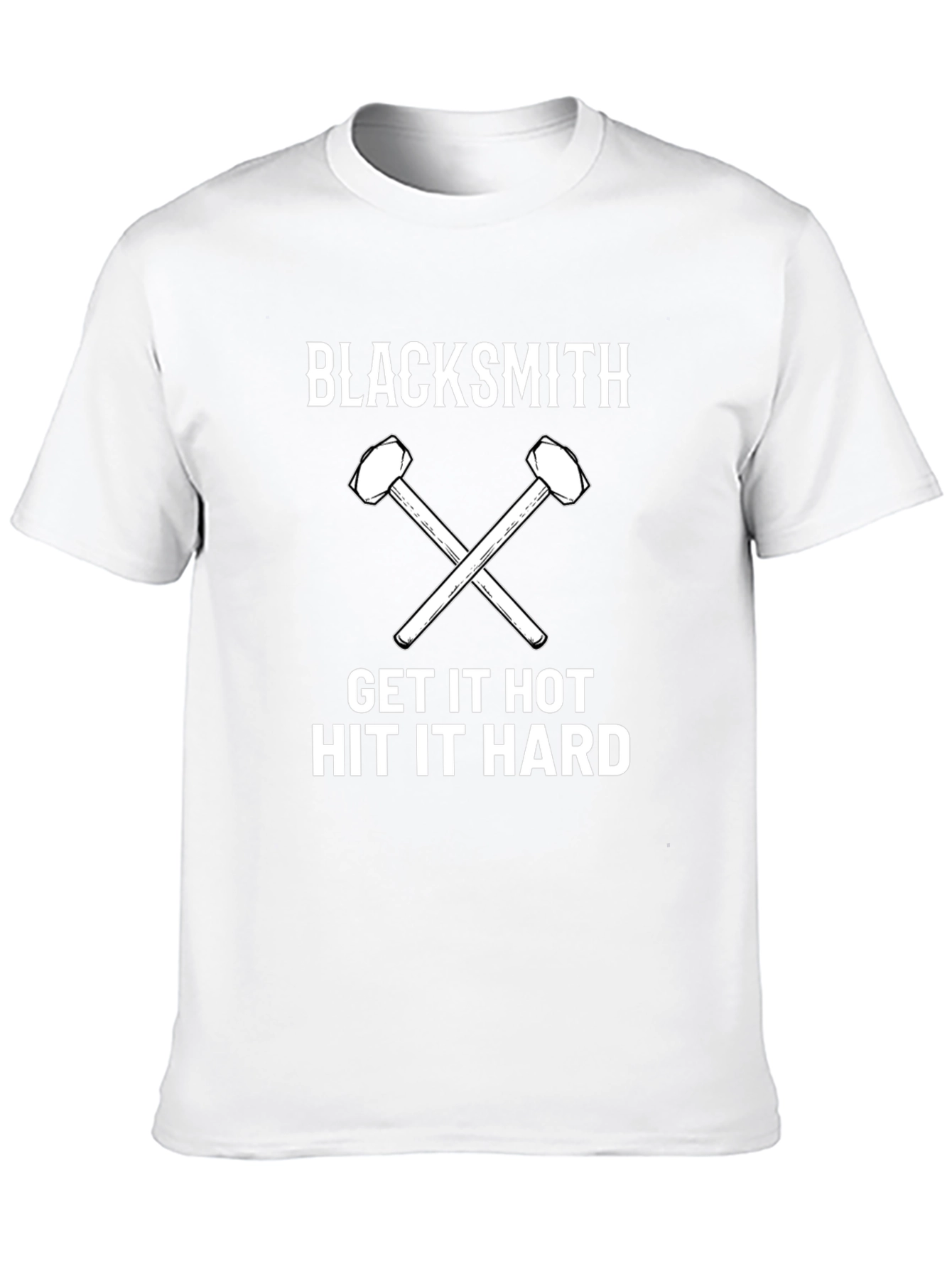 Blacksmith T-Shirt: Get It Hot Hit It Hard!