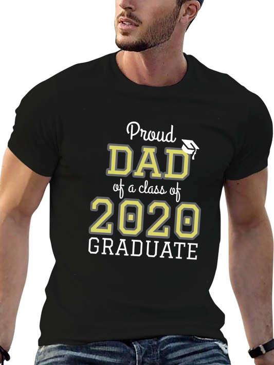 Proud Dad Class of 2020 Graduate T-Shirt