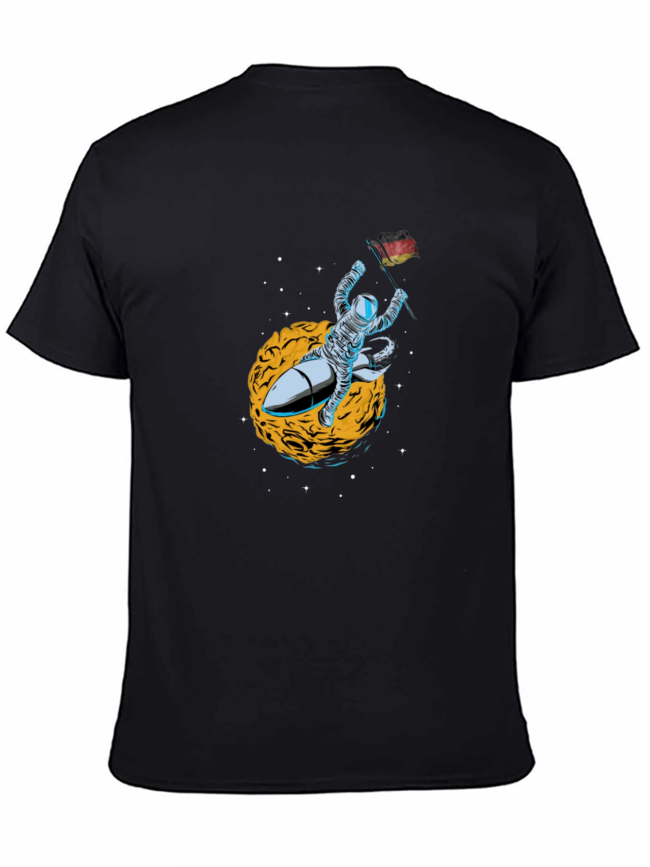Astronaut Rocket Ride T-Shirt - Space Adventure Tee