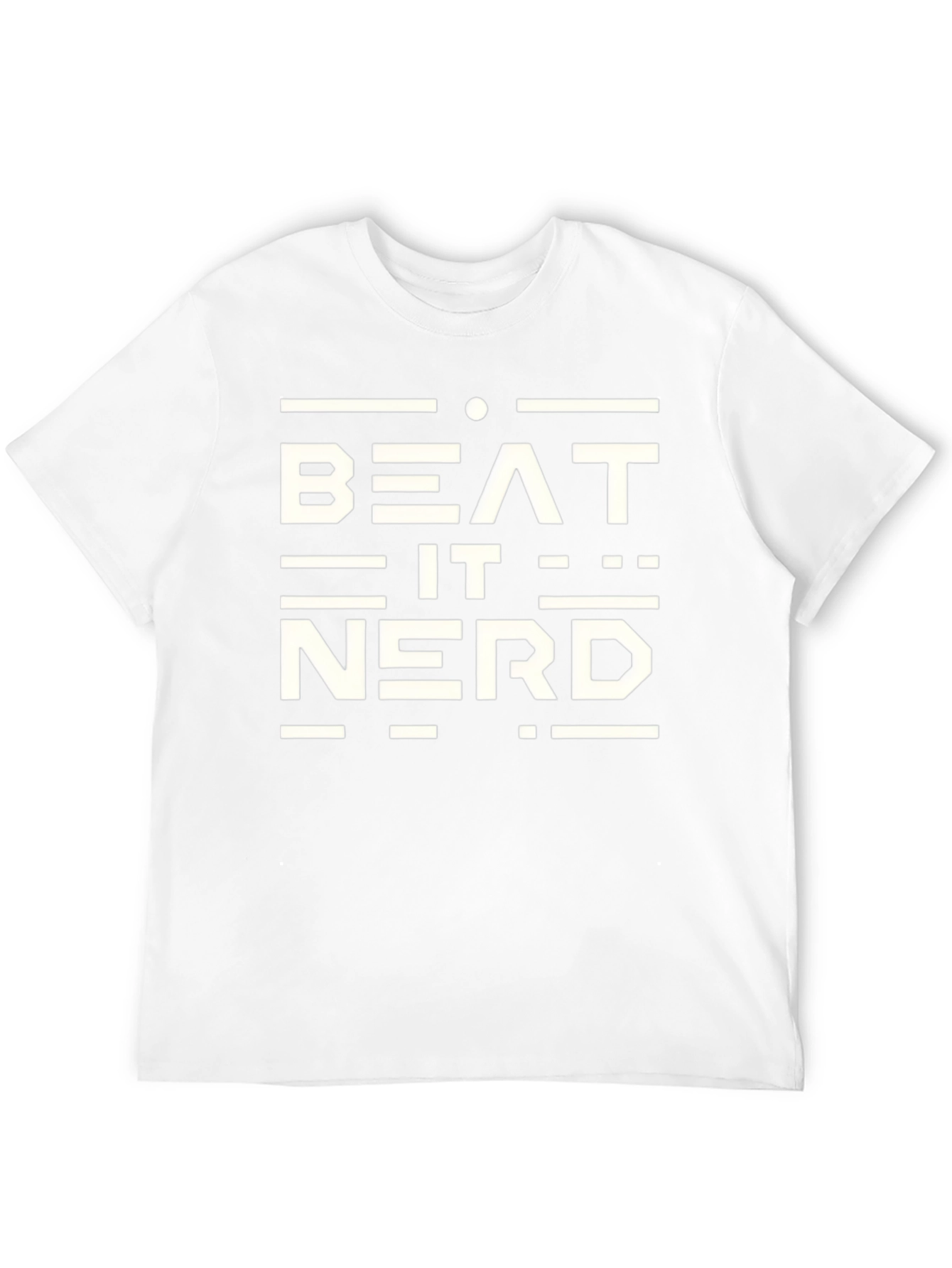Beat It Nerd T-Shirt - Cool Graphic Tee