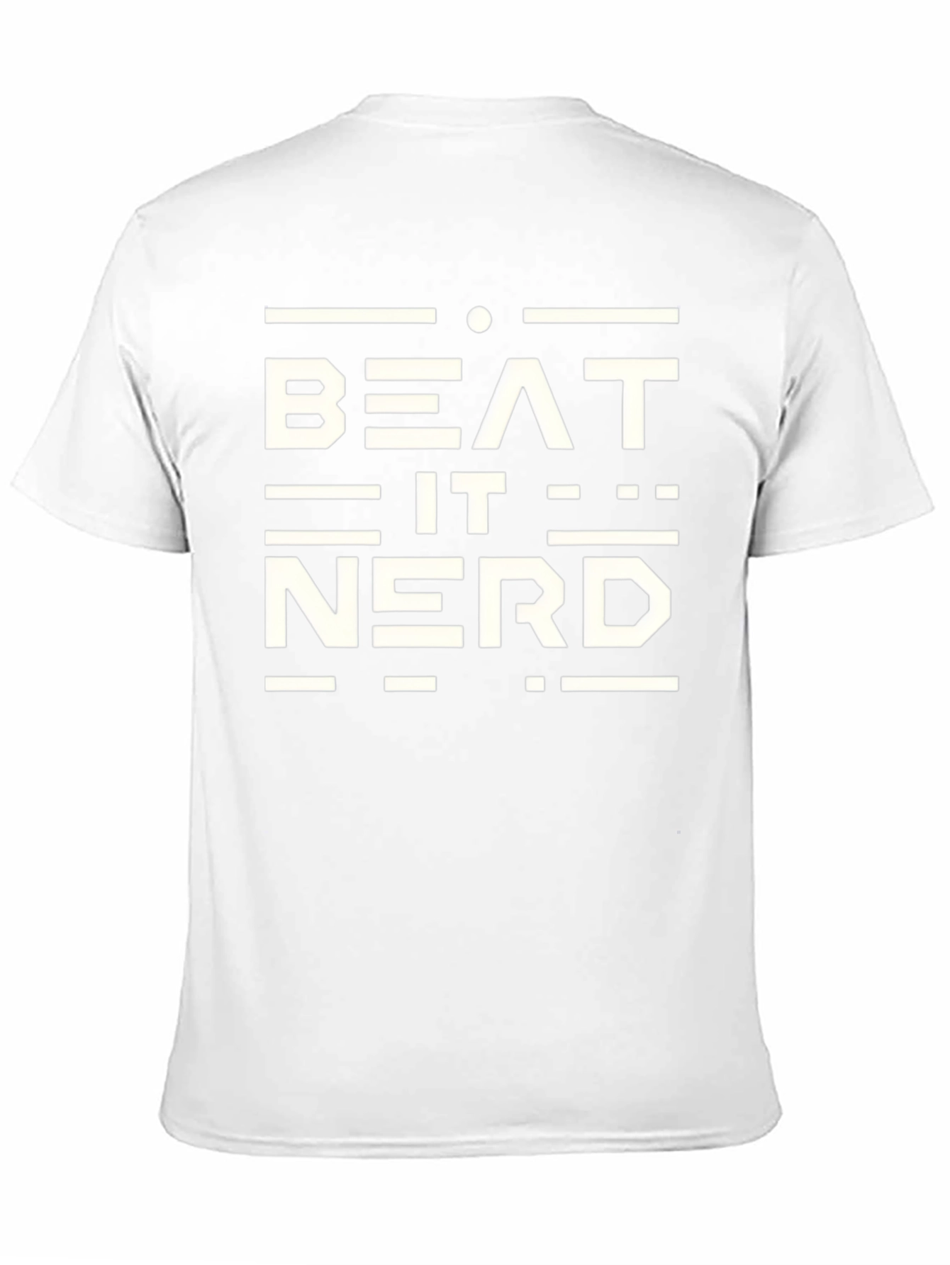 Beat It Nerd T-Shirt - Cool Graphic Tee