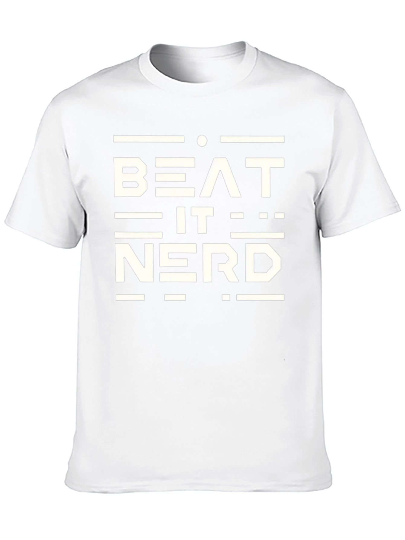 Beat It Nerd T-Shirt - Cool Graphic Tee