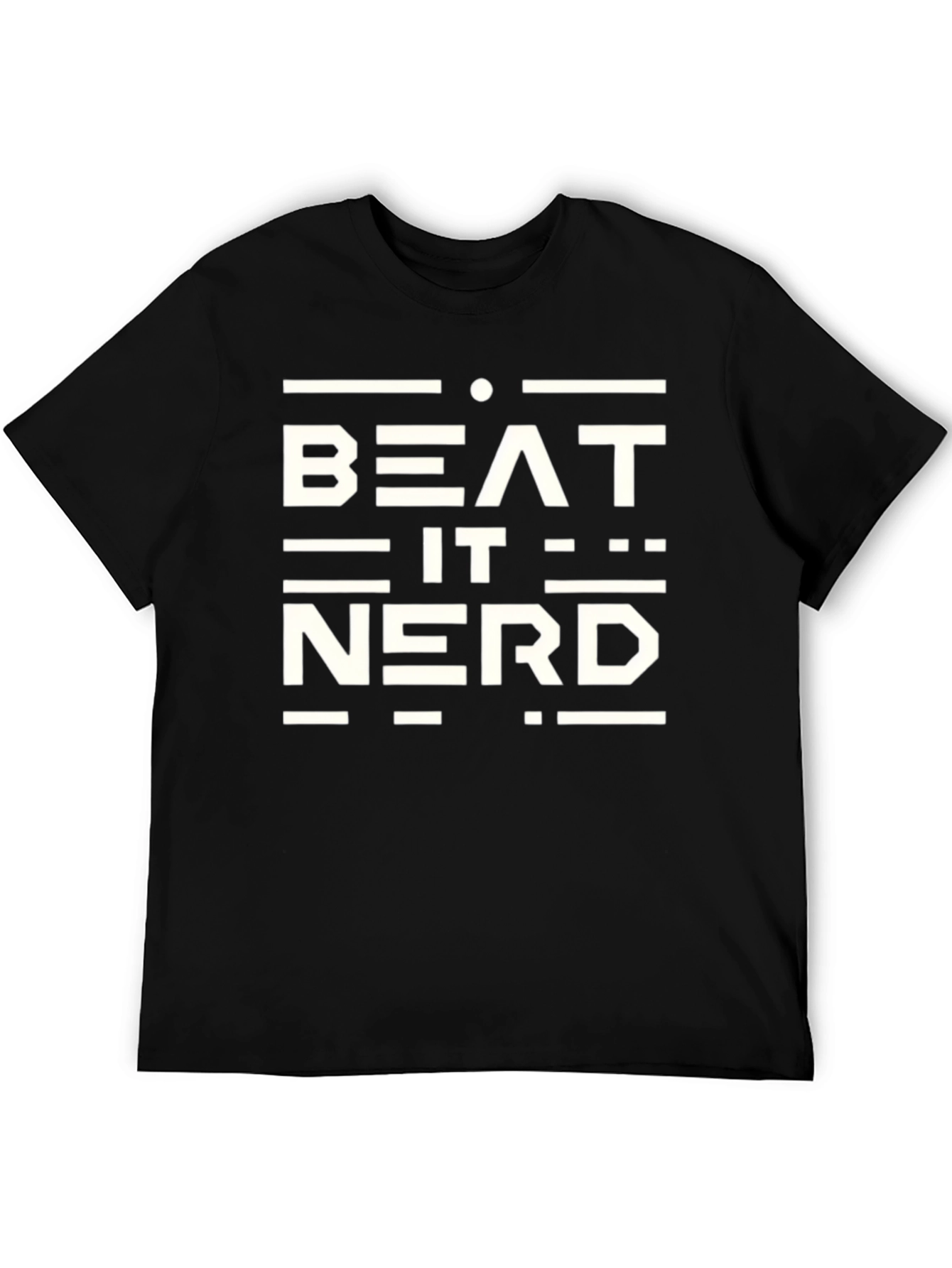 Beat It Nerd T-Shirt - Cool Graphic Tee