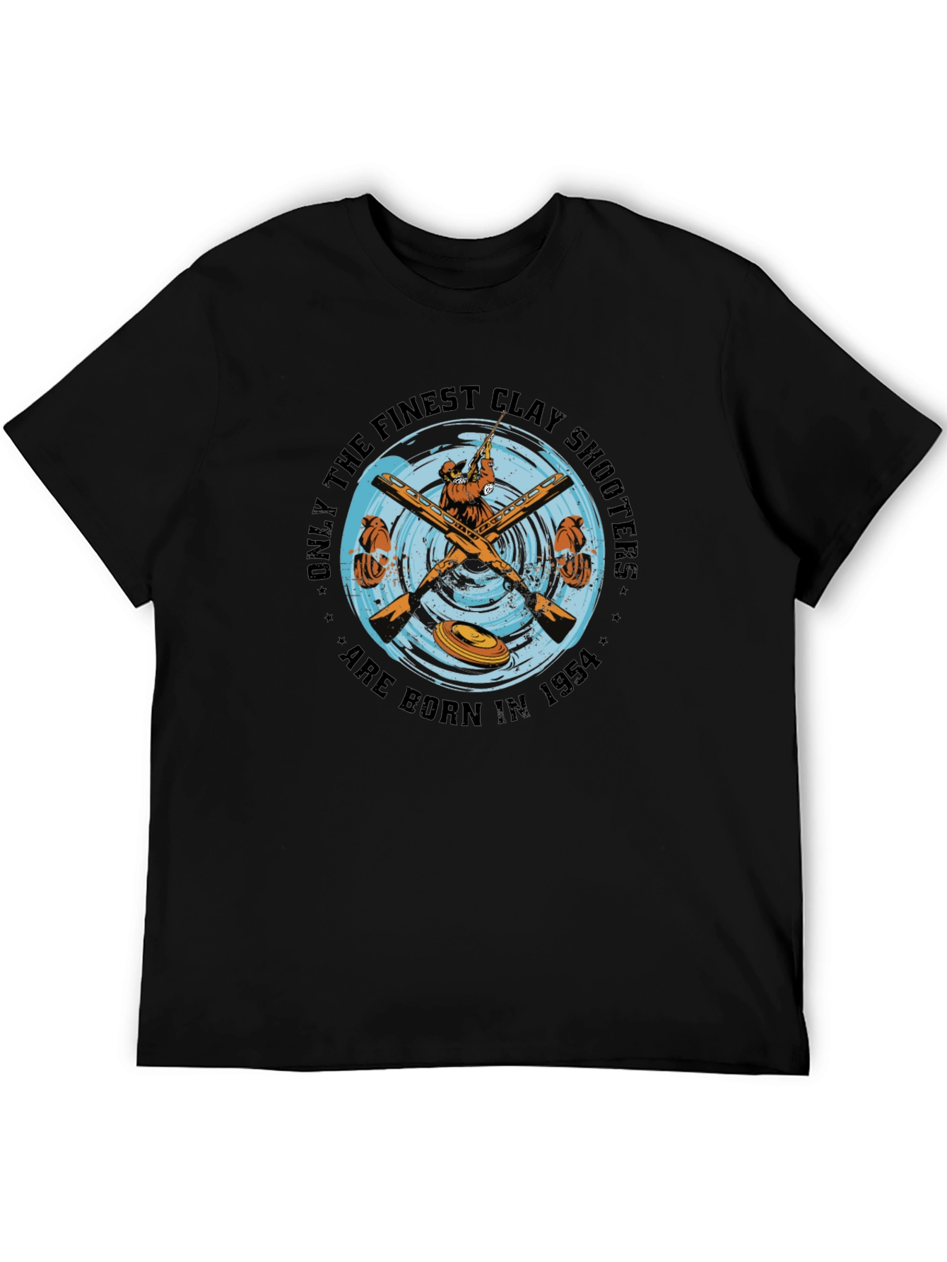 Finest Clay Shooters 1954 Black Graphic T-Shirt