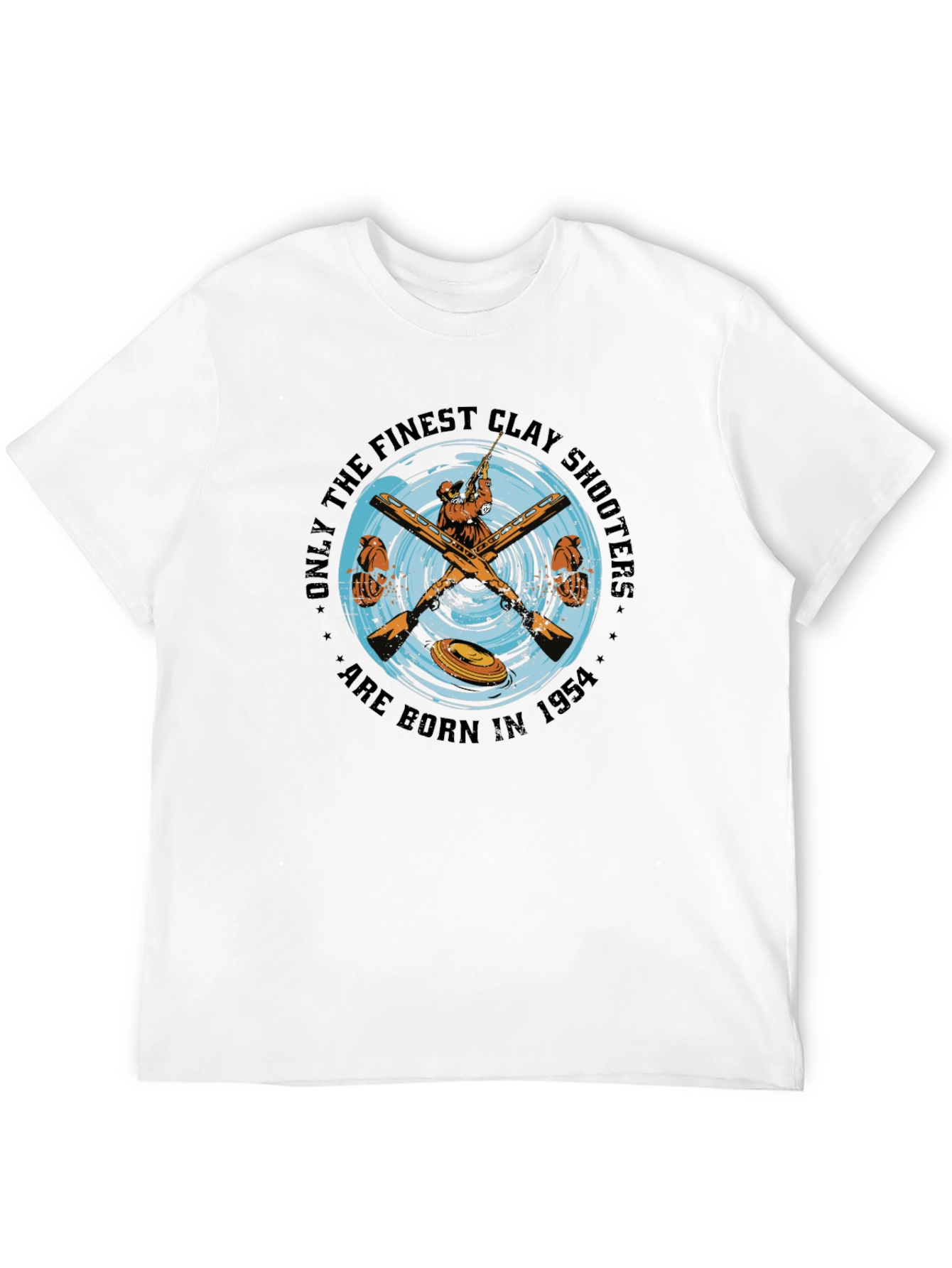 Finest Clay Shooters 1954 Black Graphic T-Shirt