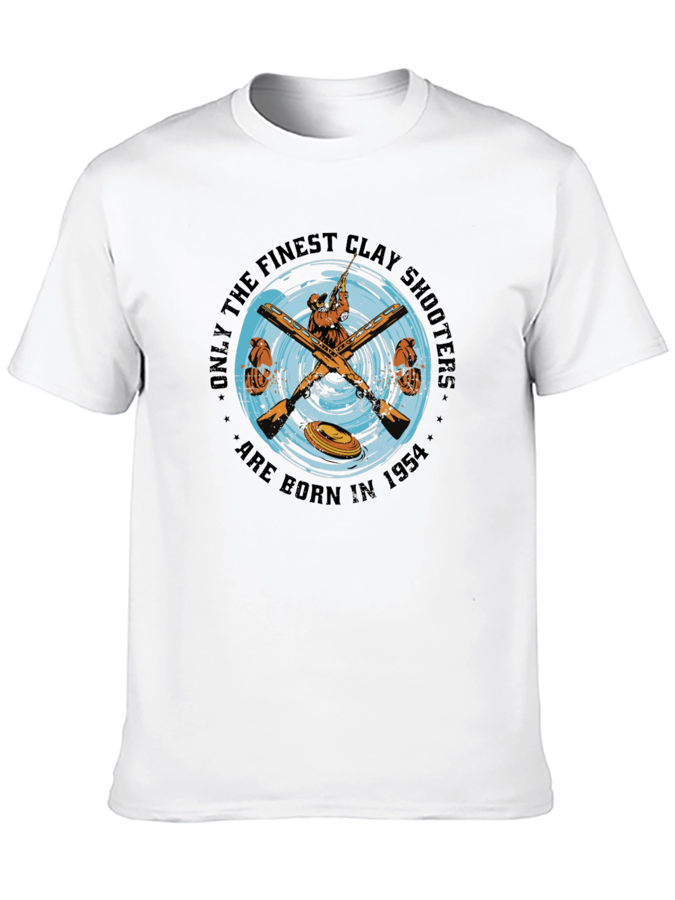 Finest Clay Shooters 1954 Black Graphic T-Shirt