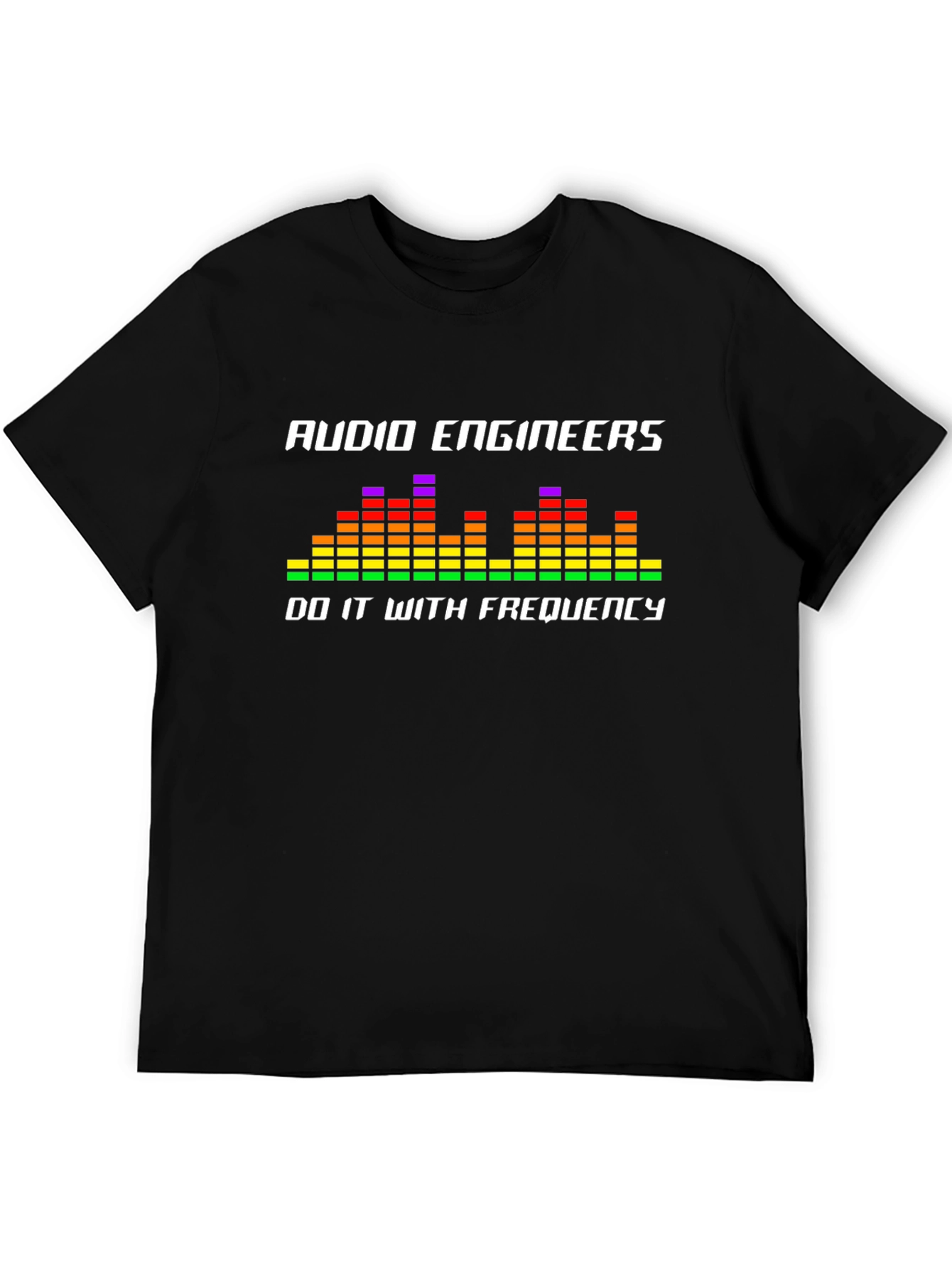Audio Engineer Frequency Graphic T-Shirt