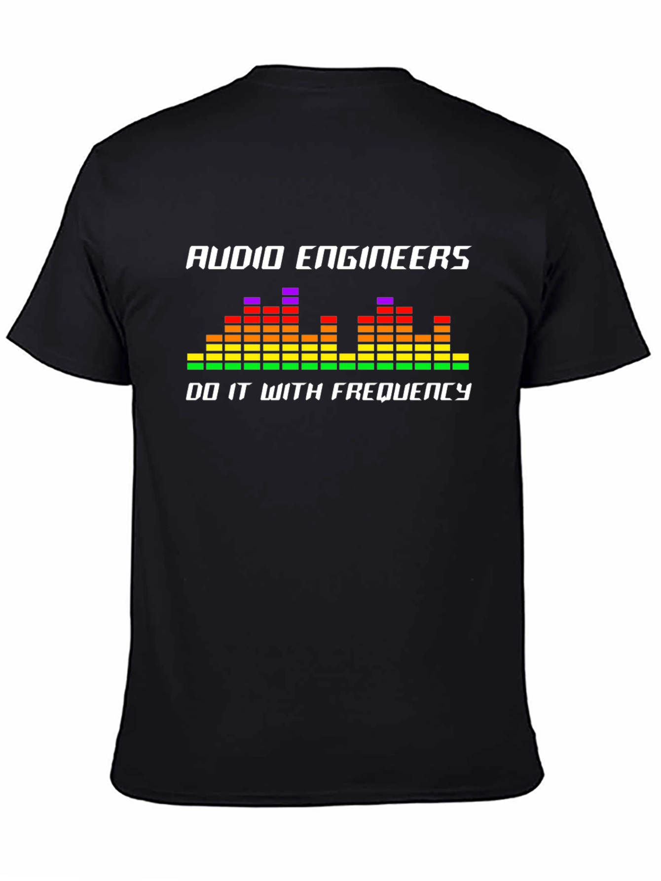 Audio Engineer Frequency Graphic T-Shirt
