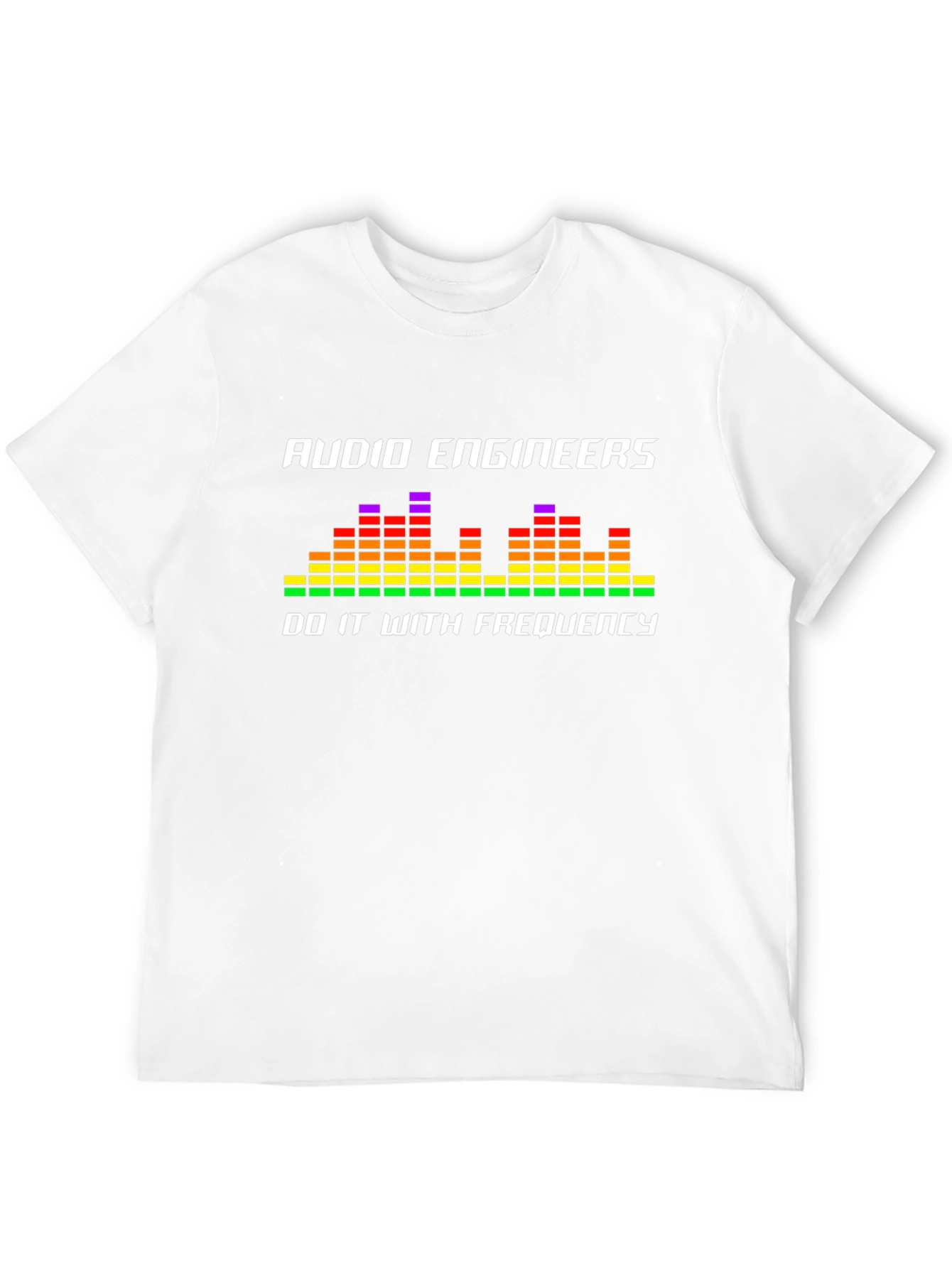 Audio Engineer Frequency Graphic T-Shirt