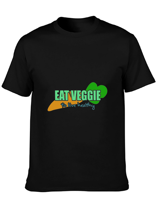 Eat Veggie T-Shirt - Healthy Lifestyle Tee