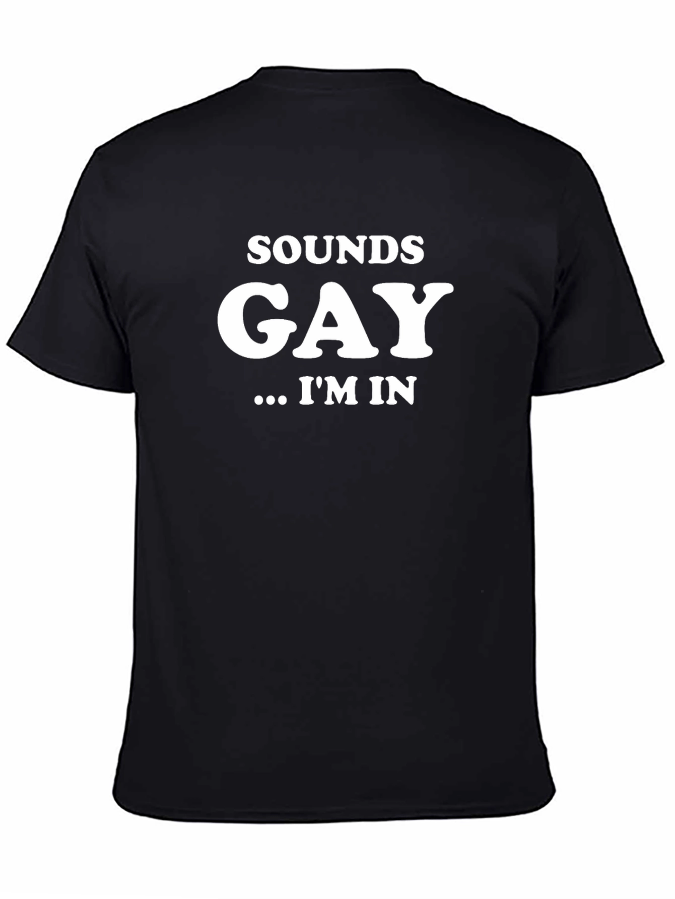 Sounds Gay Im In T-Shirt Novelty Humor Tee