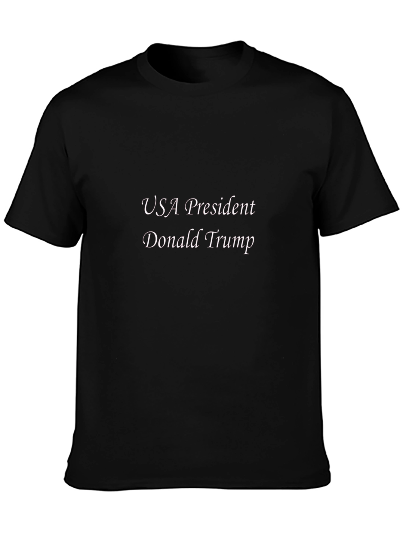 USA President Donald Trump Black T-Shirt