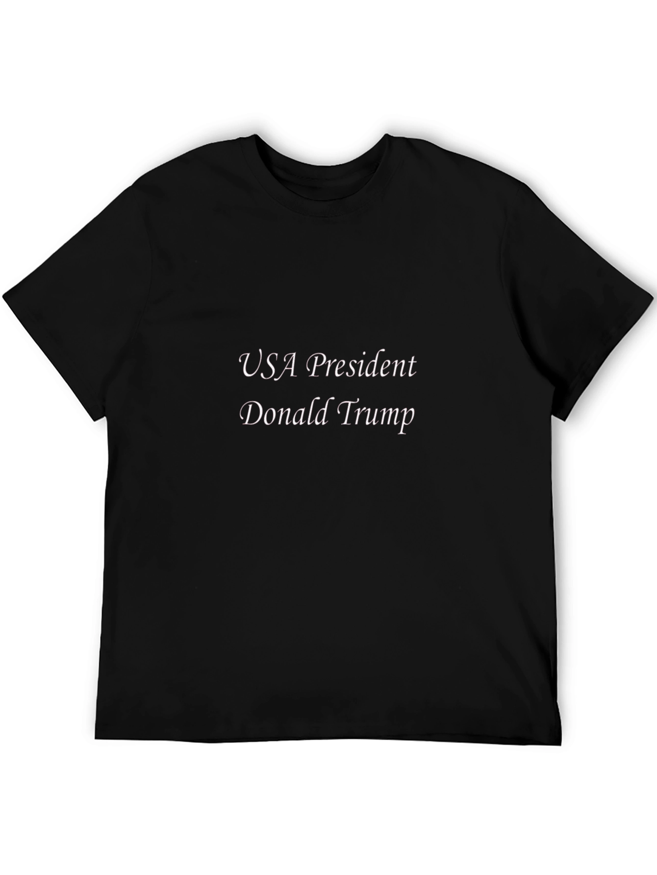 USA President Donald Trump Black T-Shirt