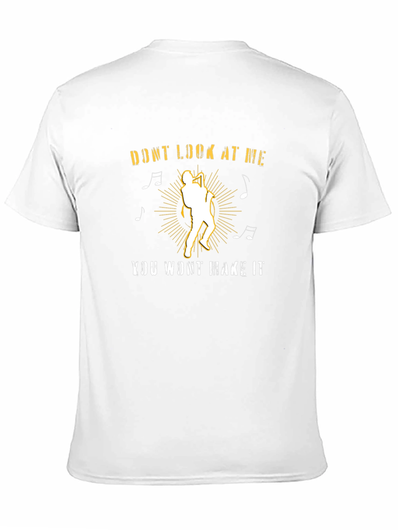 Dont Look At Me T-Shirt - Musician Graphic Tee