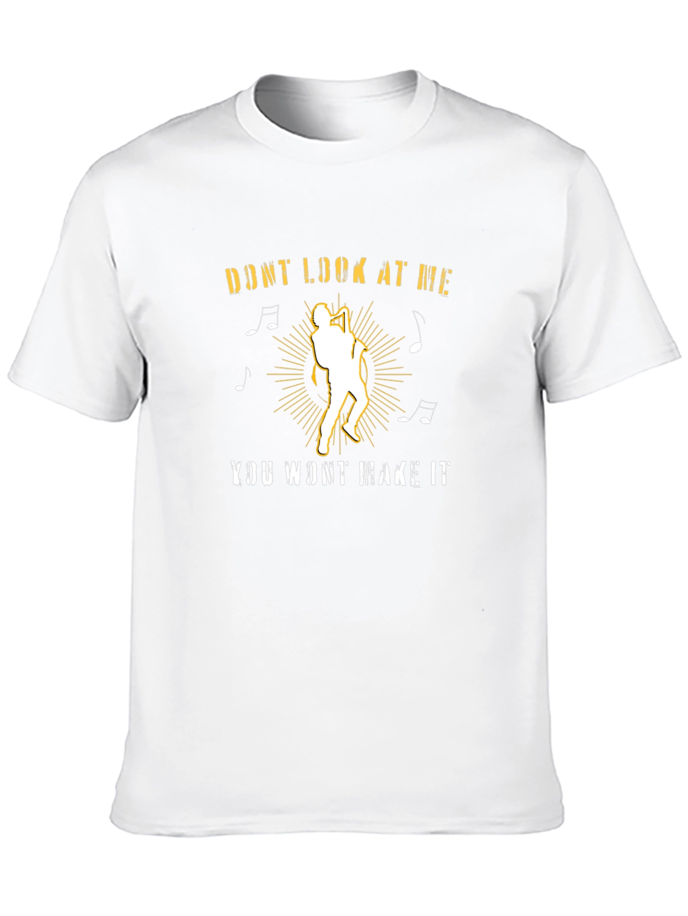 Dont Look At Me T-Shirt - Musician Graphic Tee