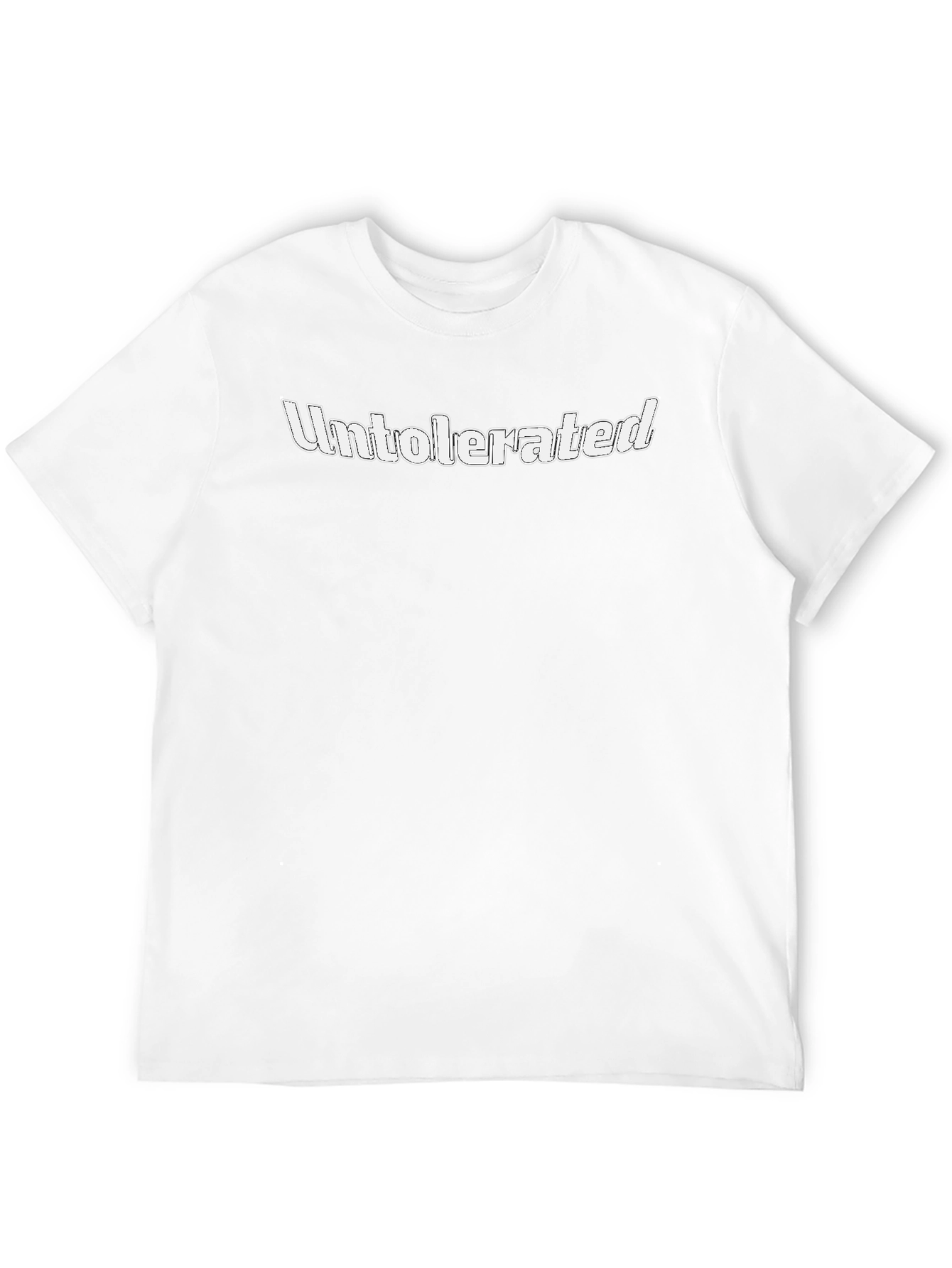 Untolerated Graphic T-Shirt - Black