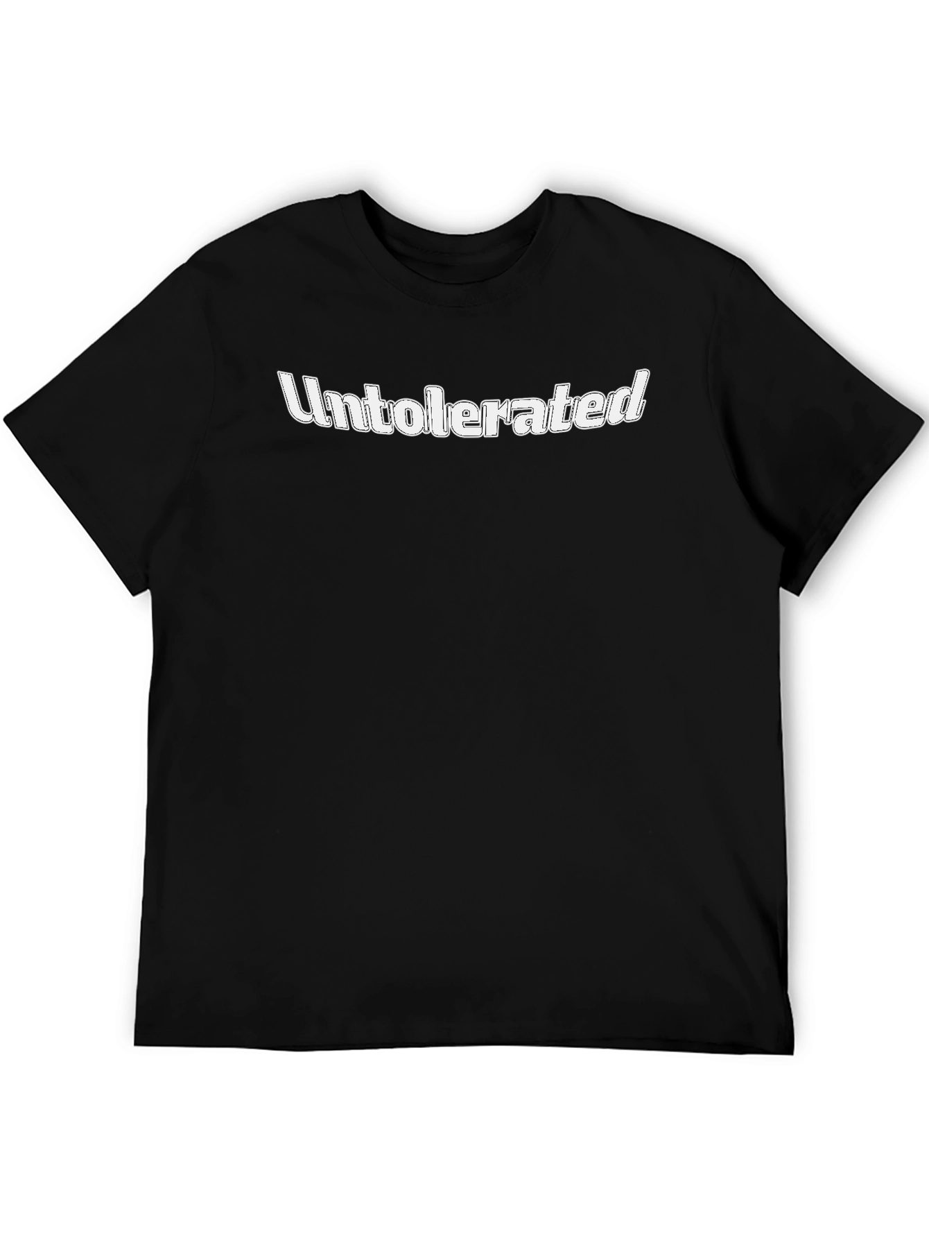 Untolerated Graphic T-Shirt - Black
