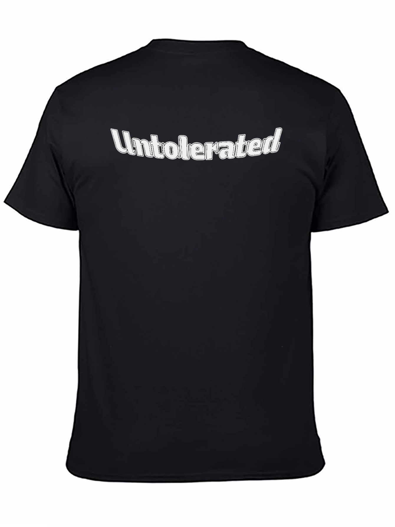 Untolerated Graphic T-Shirt - Black