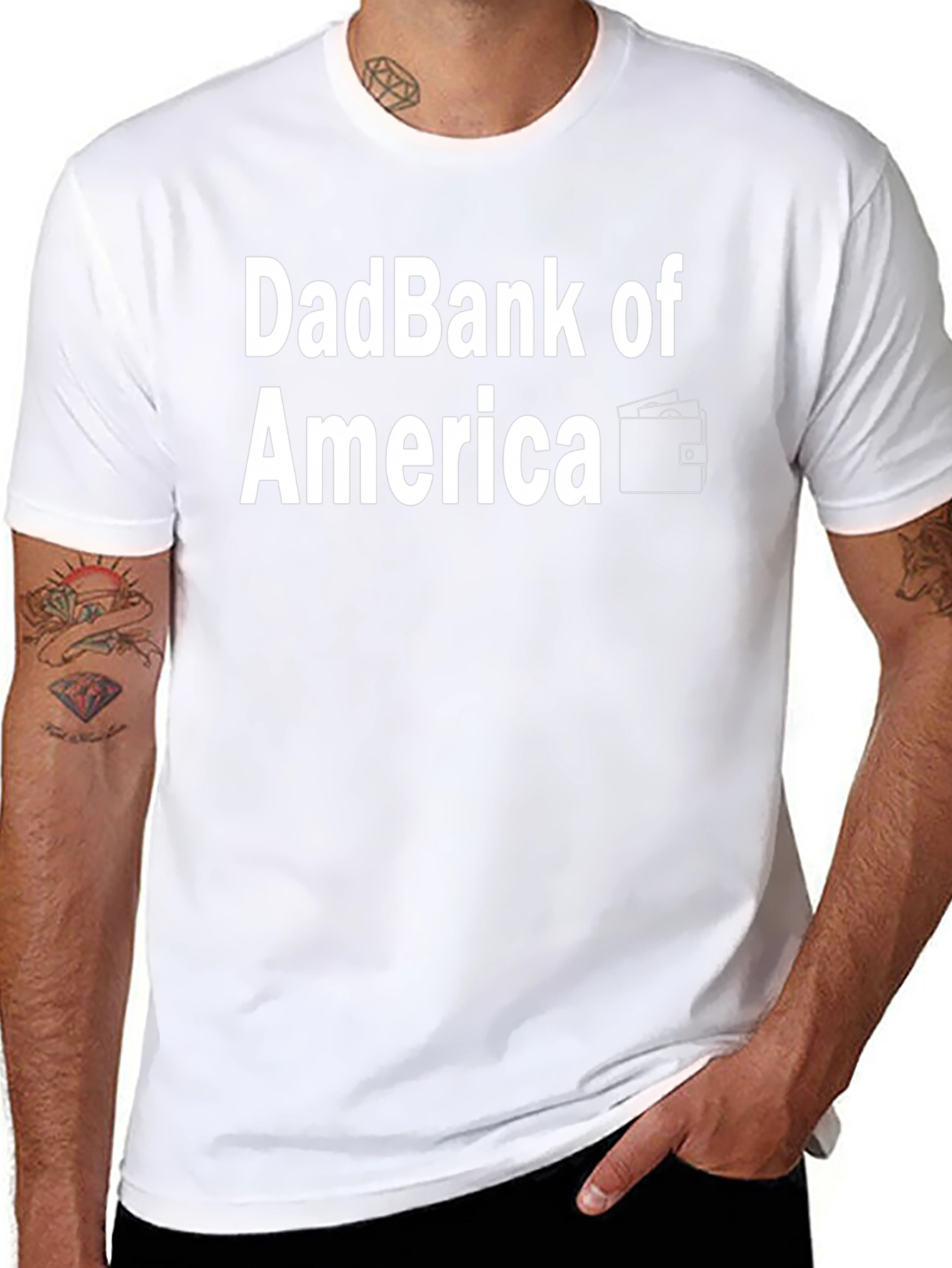 DadBank of America T-Shirt - Funny Dad Tee