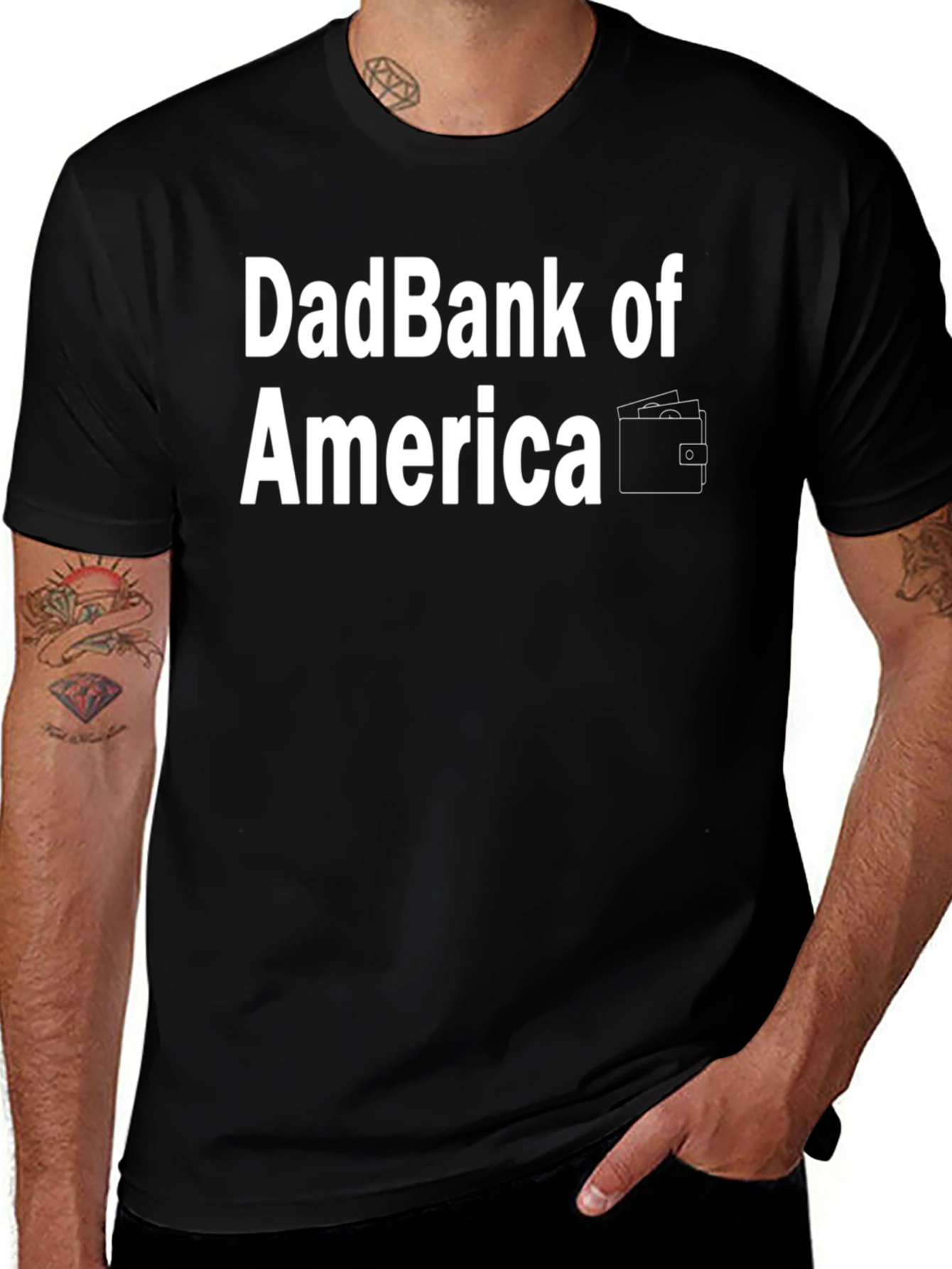 DadBank of America T-Shirt - Funny Dad Tee