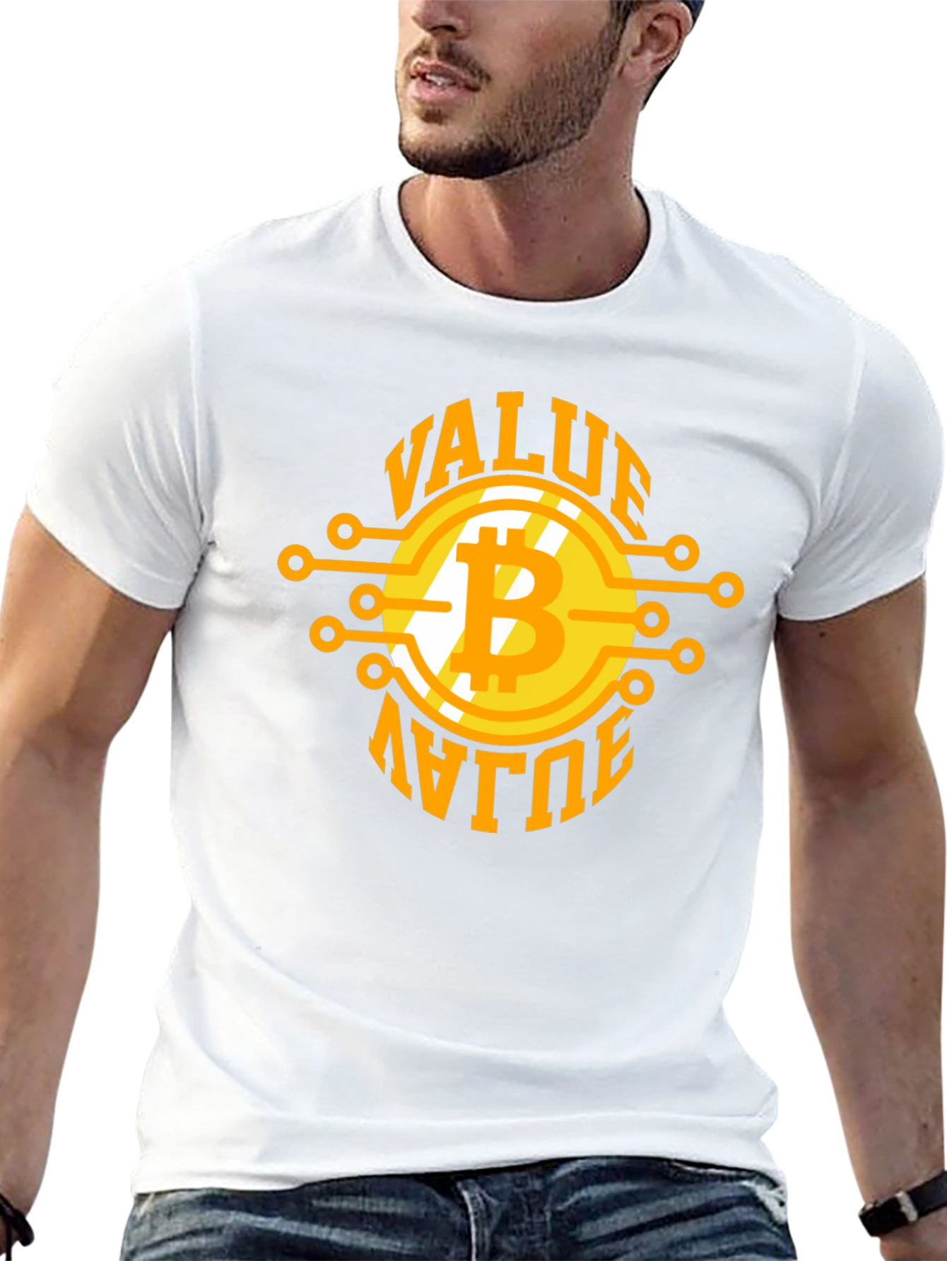 Bitcoin Value Graphic Tee - Crypto Currency T-Shirt