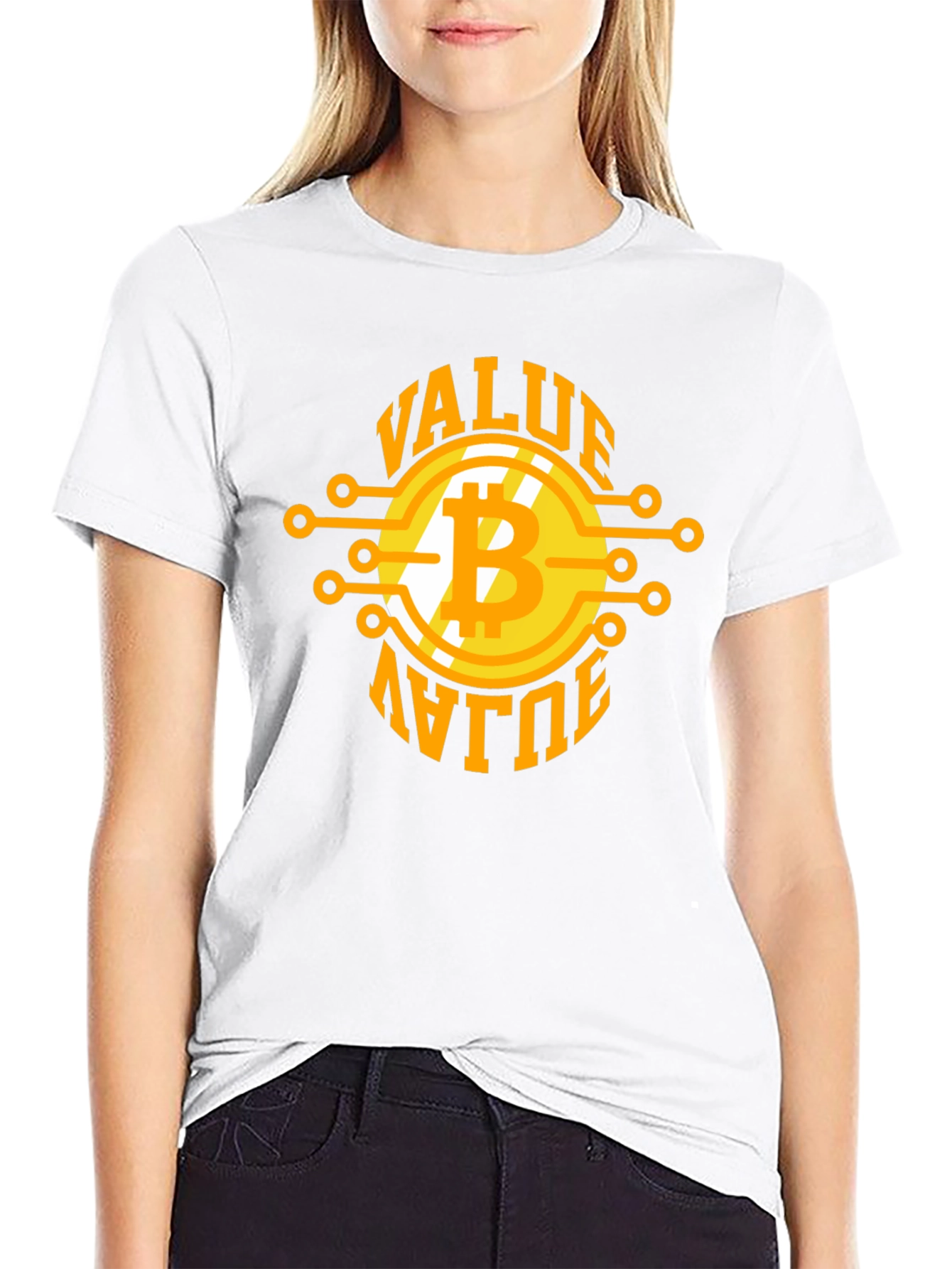 Bitcoin Value Graphic Tee - Crypto Currency T-Shirt